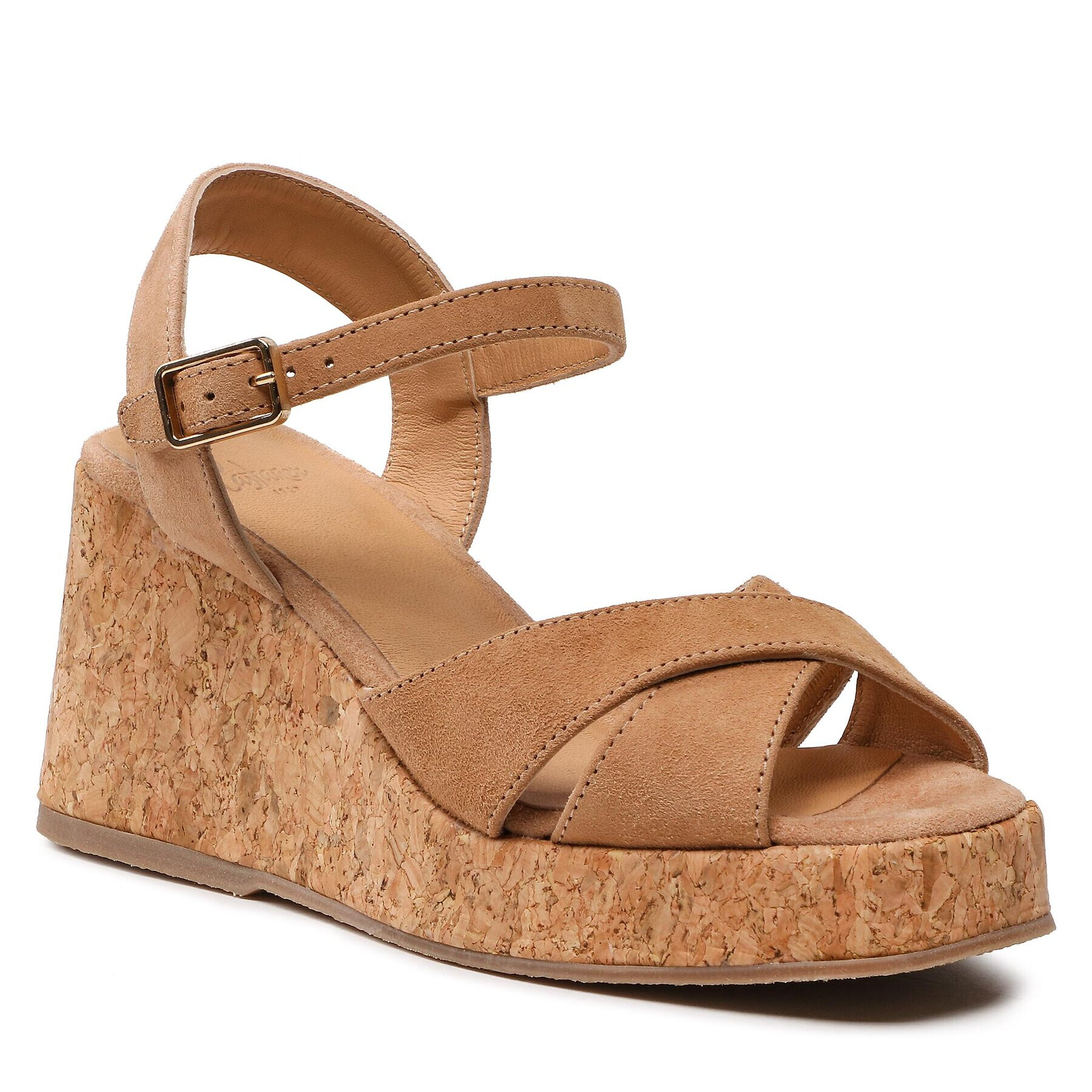 Castañer Espadrilles Thea Cork/007 023073-2008 Bézs - Pepit.hu