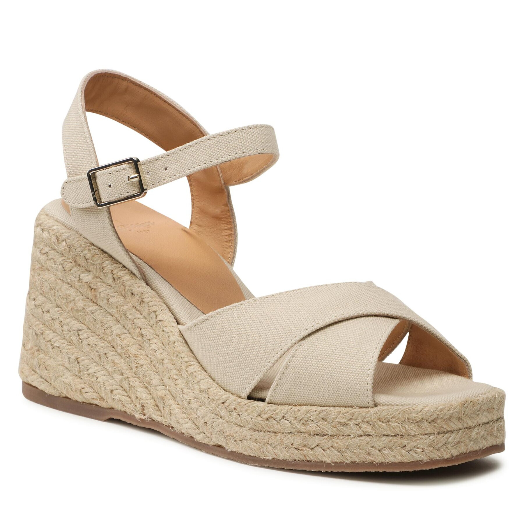 Castañer Espadrilles Thea Jute/001 023070-203 Fehér - Pepit.hu