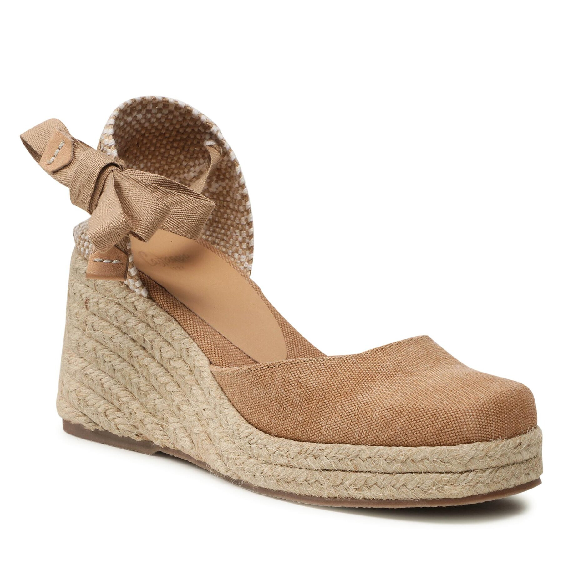 Castañer Espadrilles Tina Jute/002 023019-2008 Bézs - Pepit.hu