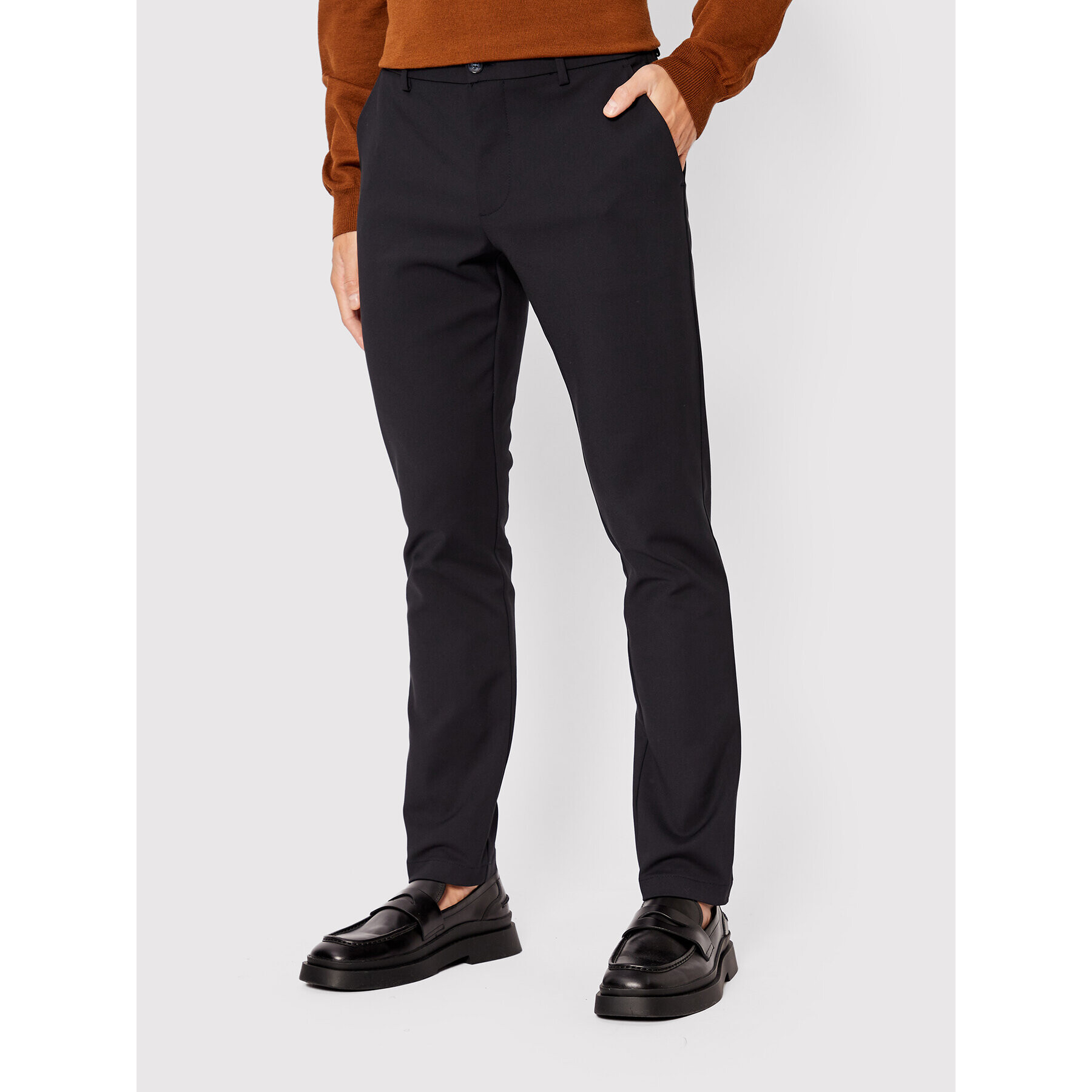 Casual Friday Szövet nadrág Philip 20502776 Sötétkék Slim Fit - Pepit.hu