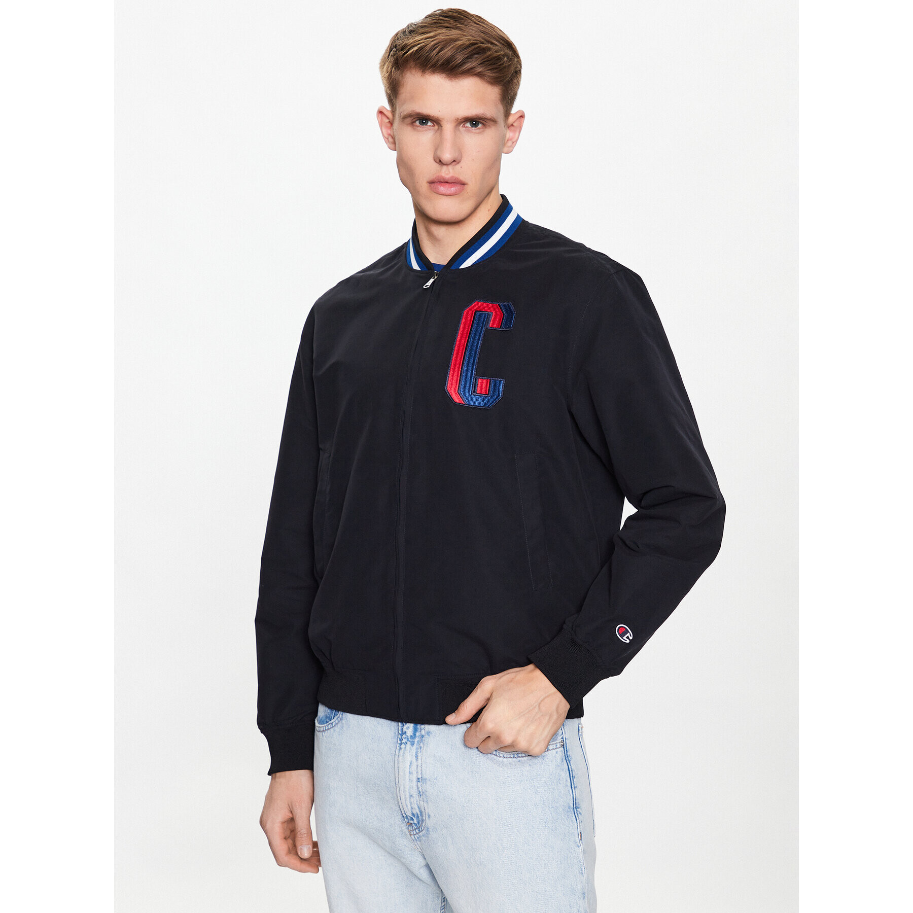 Champion Bomber dzseki 218733 Fekete Regular Fit - Pepit.hu