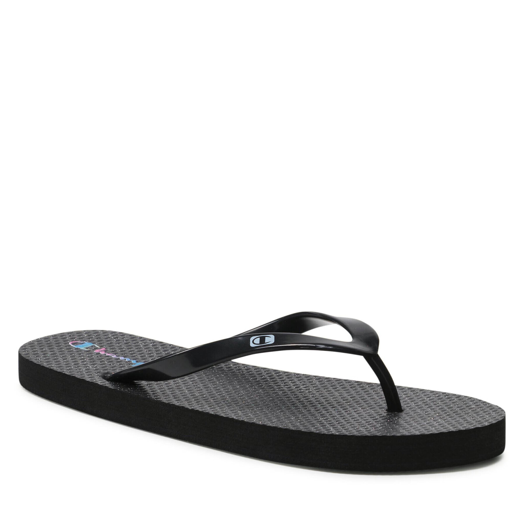 Champion Flip-flops Metal Glam S11234-CHA-KK002 Fekete - Pepit.hu