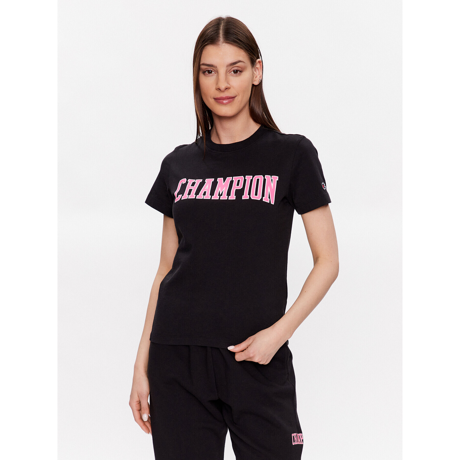 Champion Póló 116084 Fekete Custom Fit - Pepit.hu