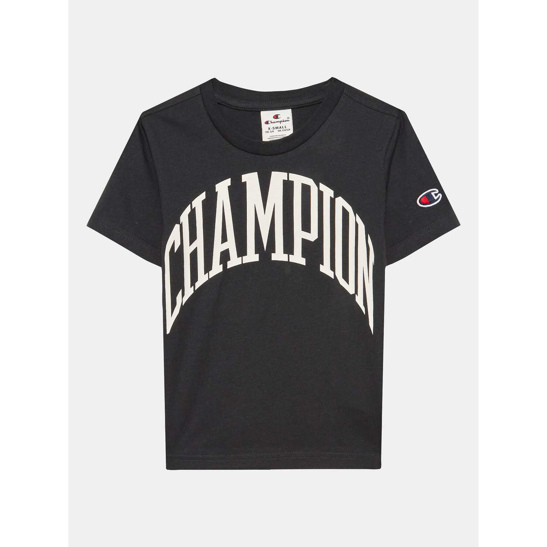 Champion Póló 306362 Fekete Regular Fit - Pepit.hu