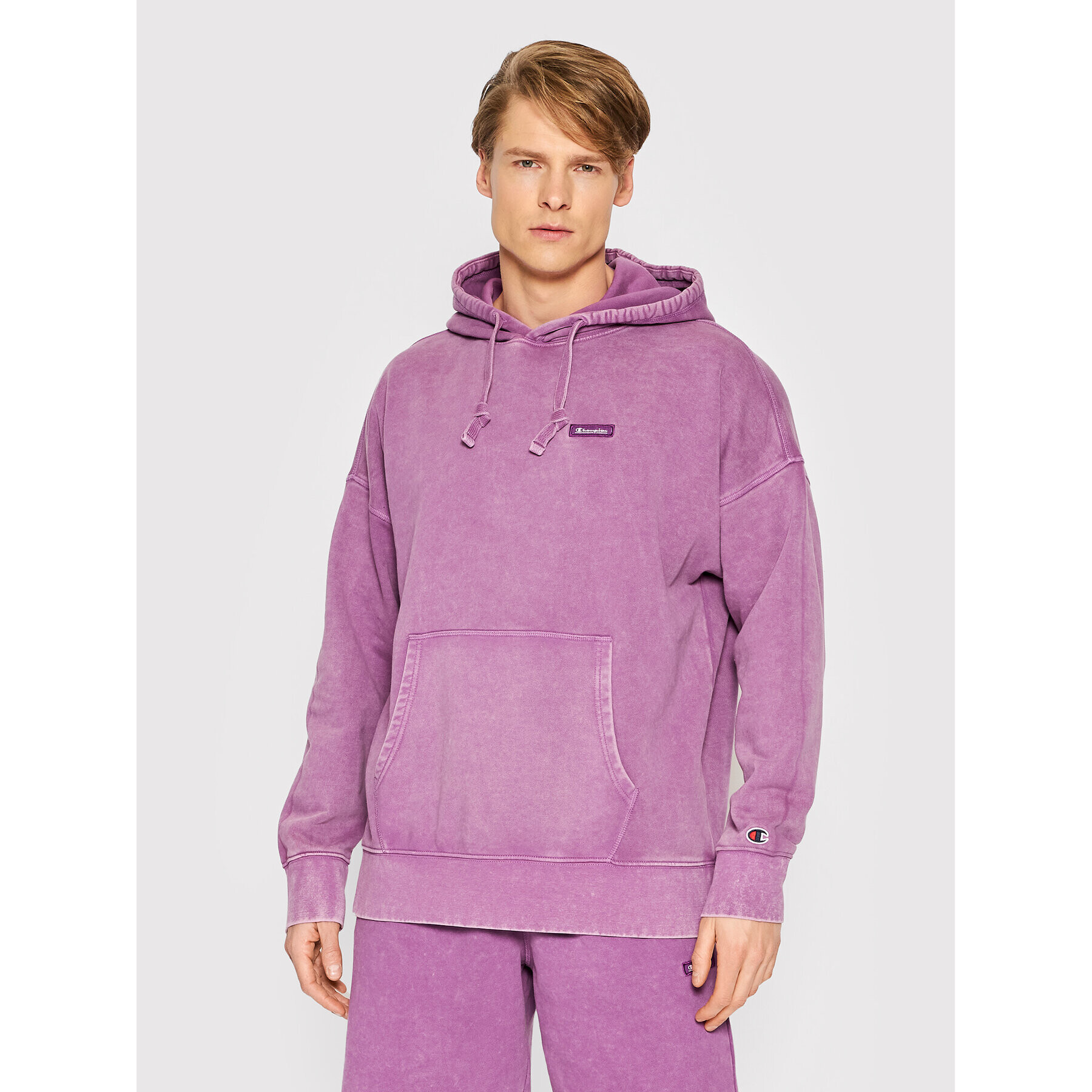 Champion Pulóver 217083 Lila Baggy Fit - Pepit.hu