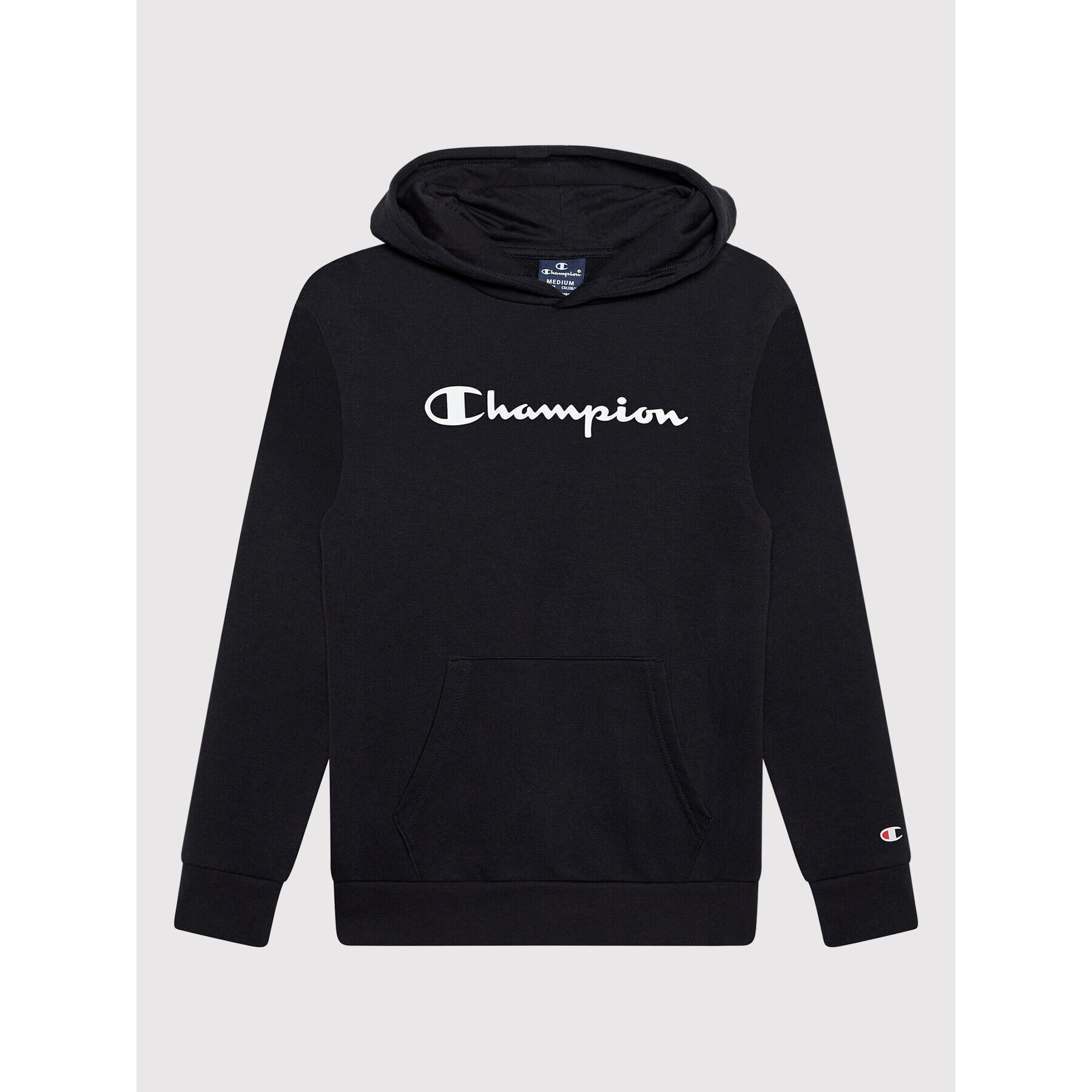 Champion Pulóver 305903 Fekete Regular Fit - Pepit.hu