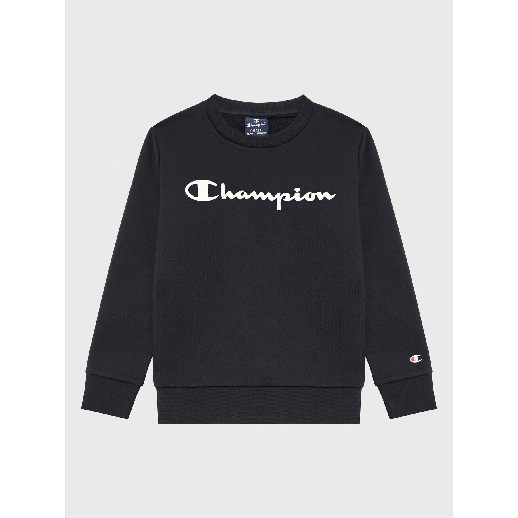 Champion Pulóver 306278 Fekete Regular Fit - Pepit.hu