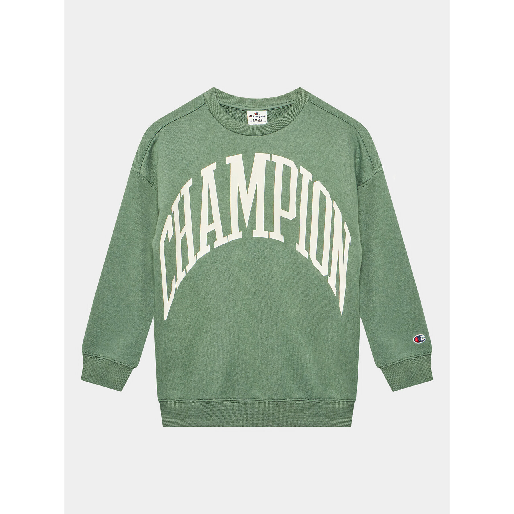 Champion Pulóver 306359 Zöld Regular Fit - Pepit.hu