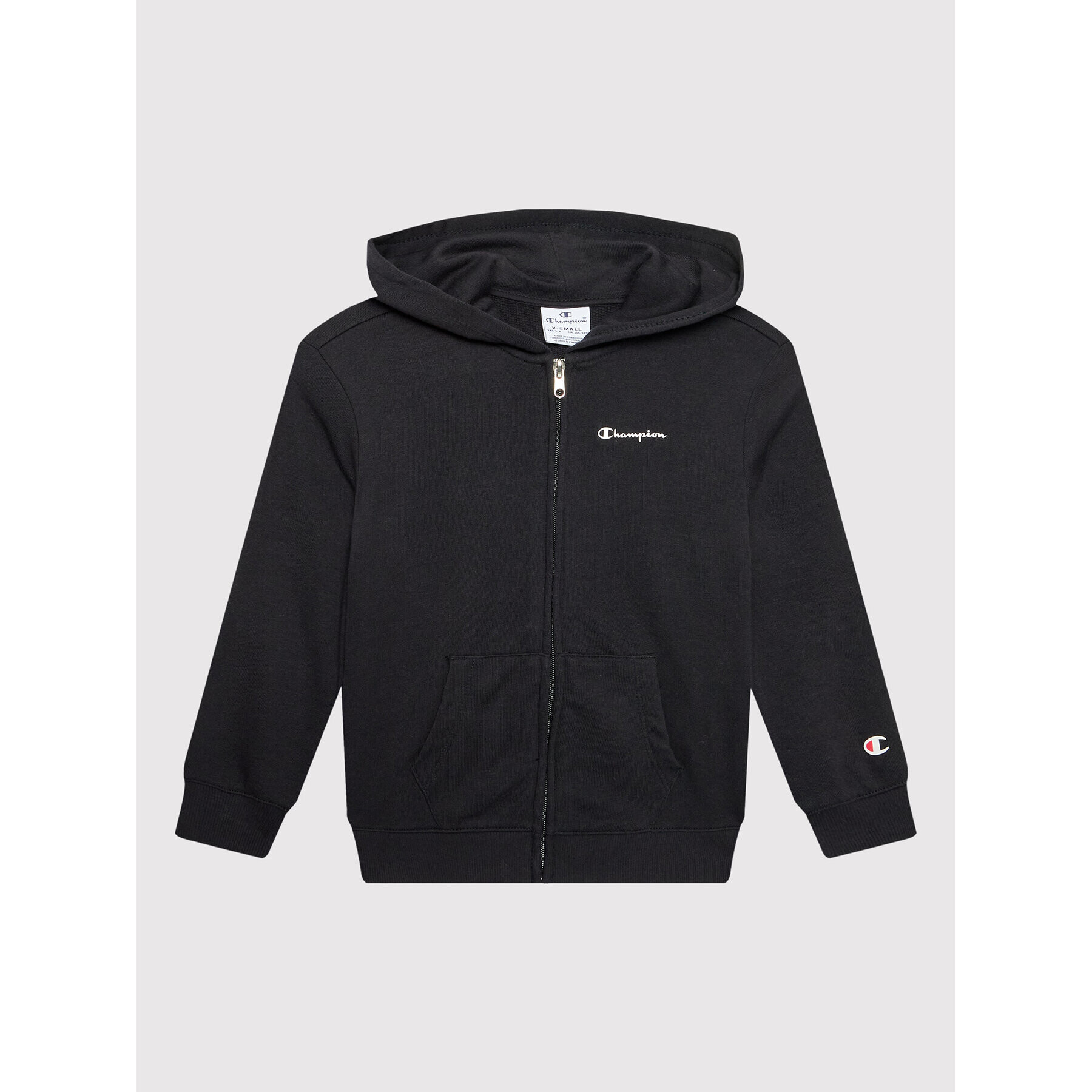 Champion Pulóver 404298 Fekete Regular Fit - Pepit.hu