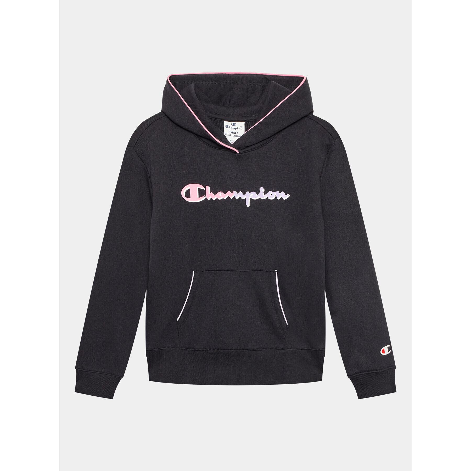 Champion Pulóver 404664 Fekete Regular Fit - Pepit.hu