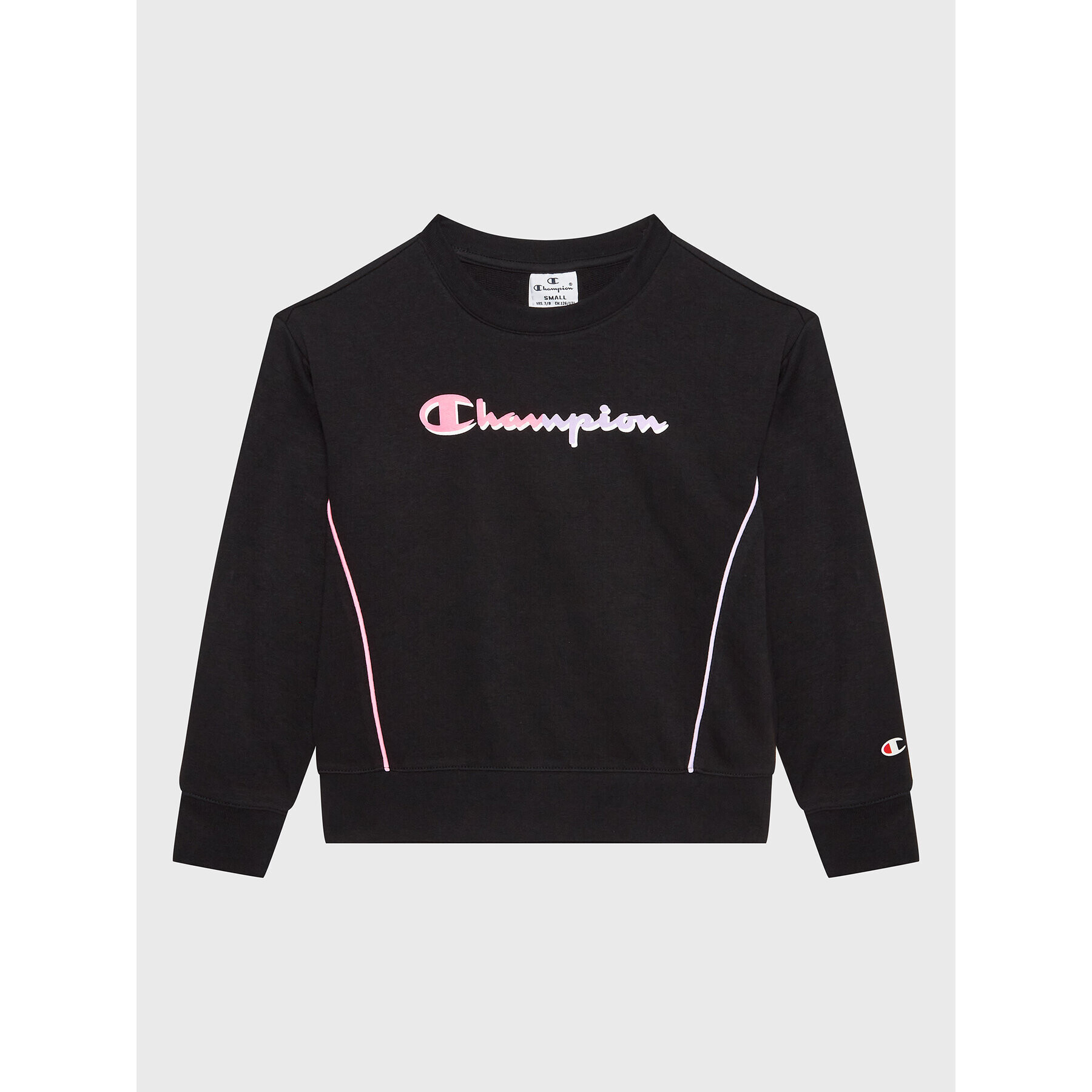 Champion Pulóver 404666 Fekete Regular Fit - Pepit.hu