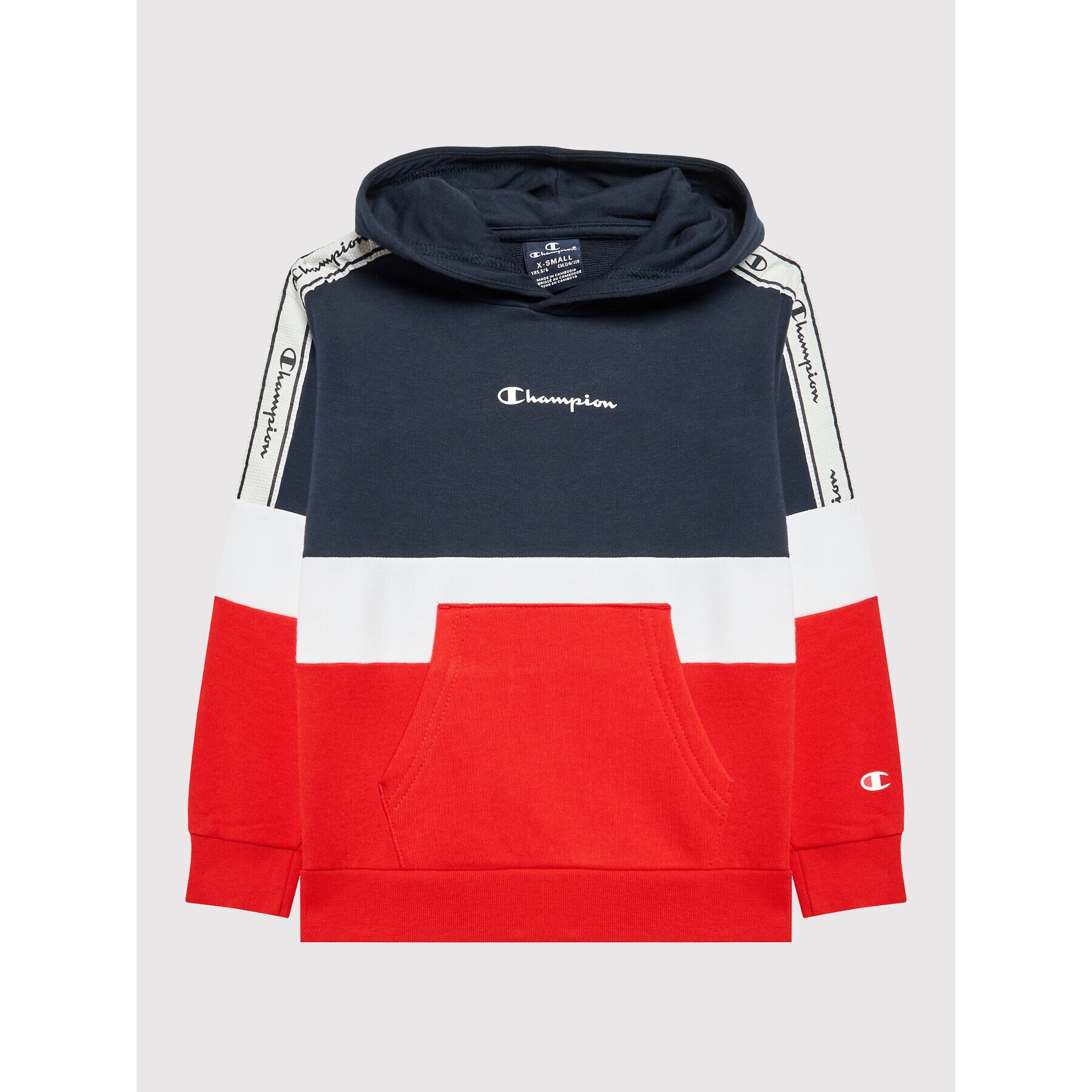 Champion Pulóver Colour Block Script Logo 305923 Színes Regular Fit - Pepit.hu