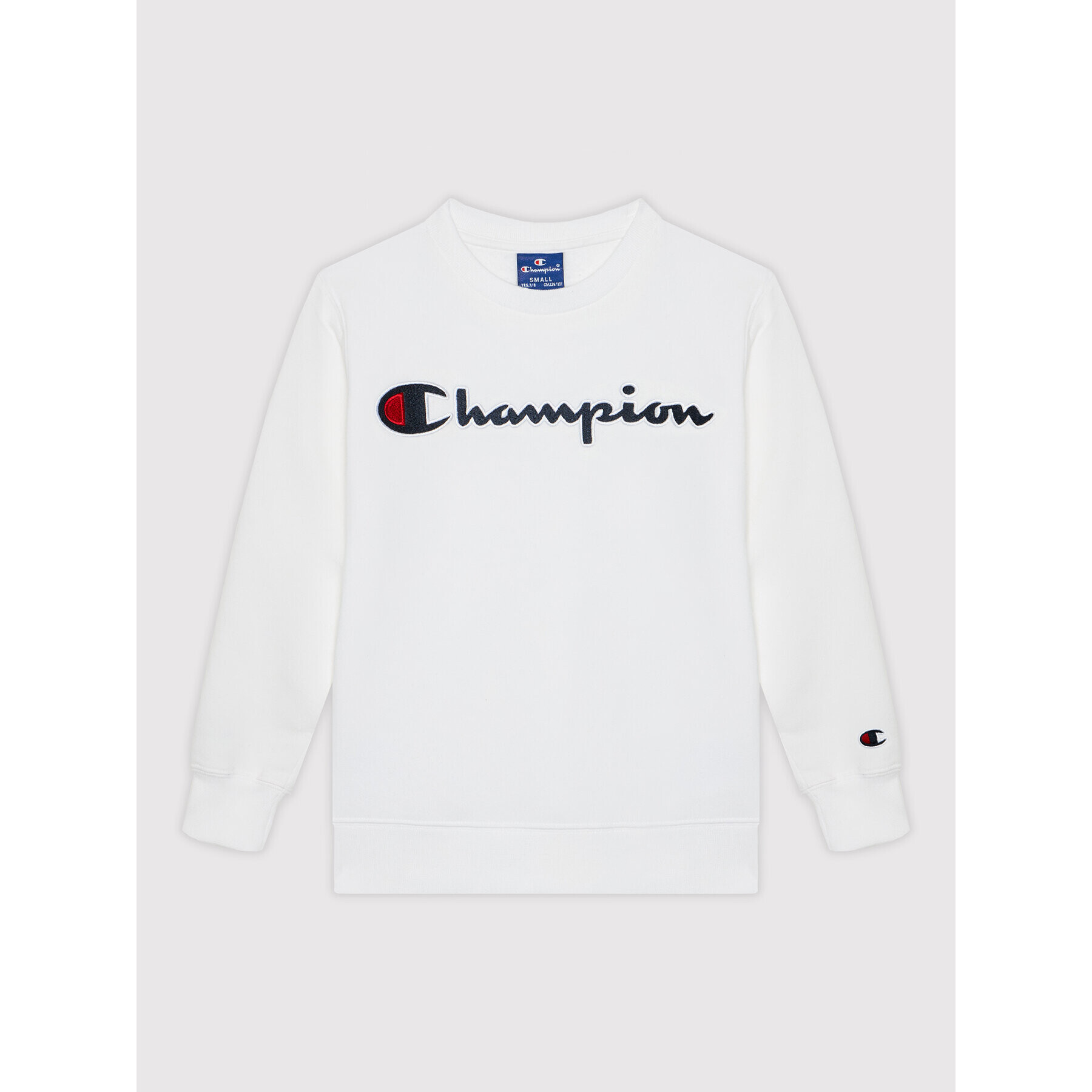 Champion Pulóver Crewneck 305766 Fehér Regular Fit - Pepit.hu