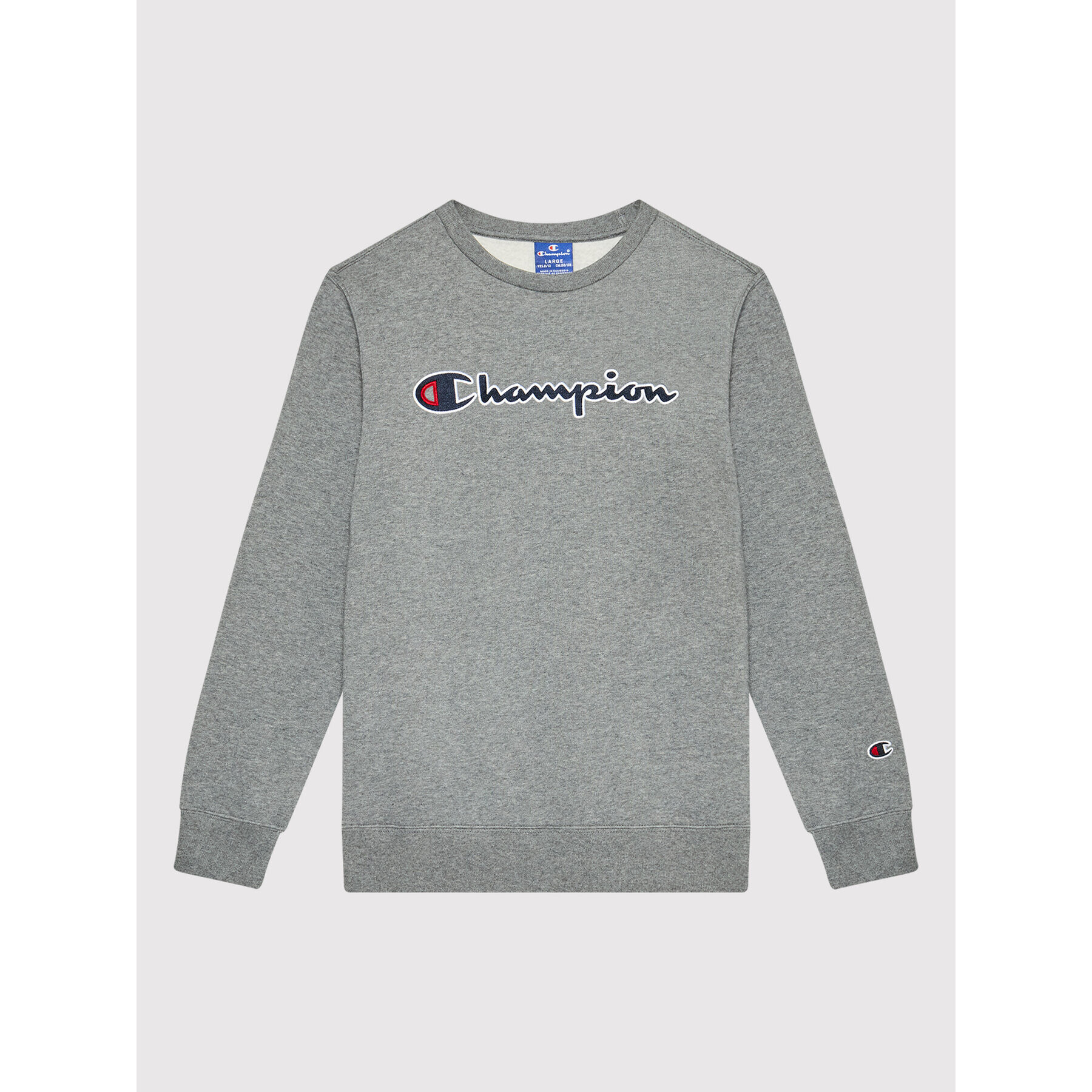 Champion Pulóver Crewneck 305766 Szürke Regular Fit - Pepit.hu