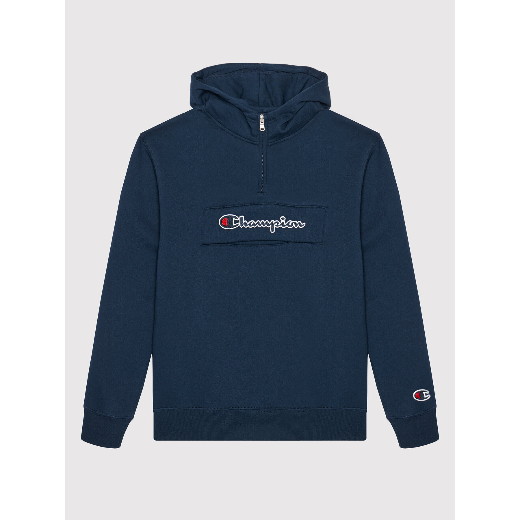 Champion Pulóver Half Zip 305768 Sötétkék Regular Fit - Pepit.hu