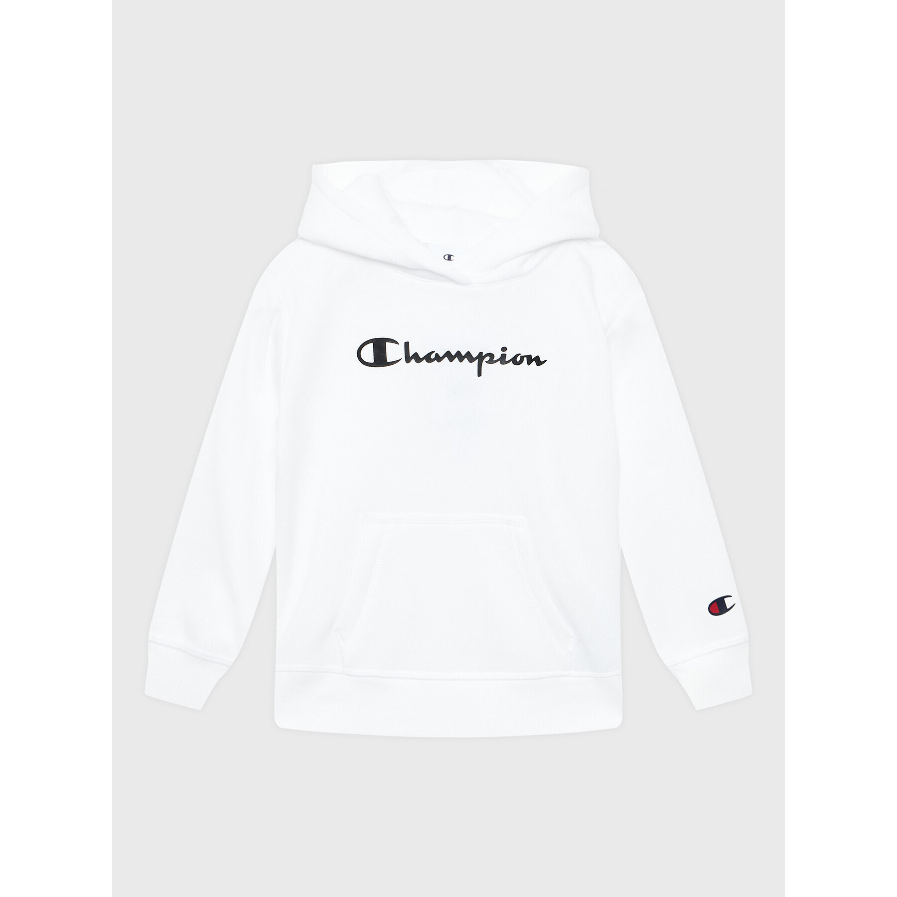 Champion Pulóver Script Logo Terry 404540 Fehér Regular Fit - Pepit.hu