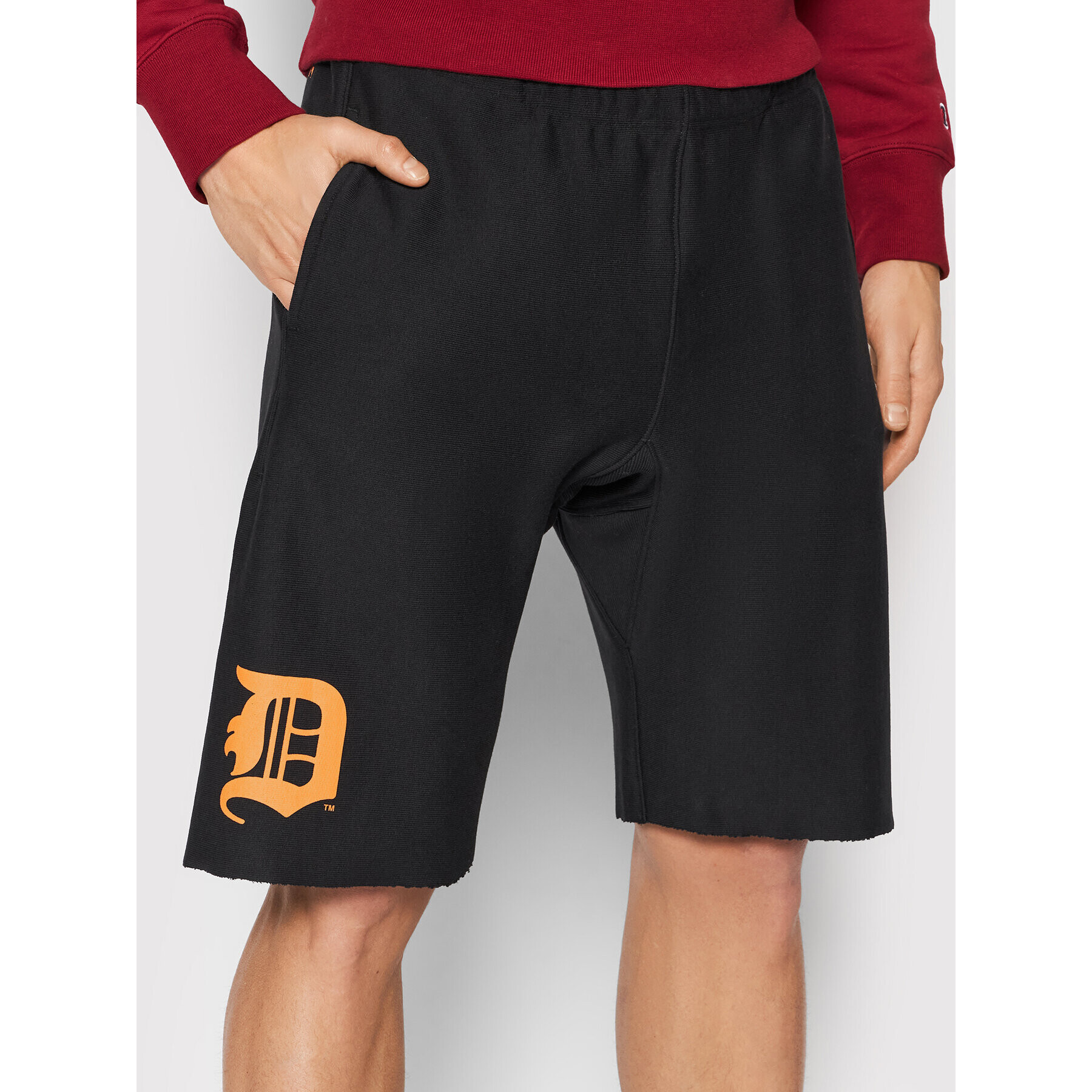 Champion Sport rövidnadrág Detroit Mlb 216665 Fekete Regular Fit - Pepit.hu