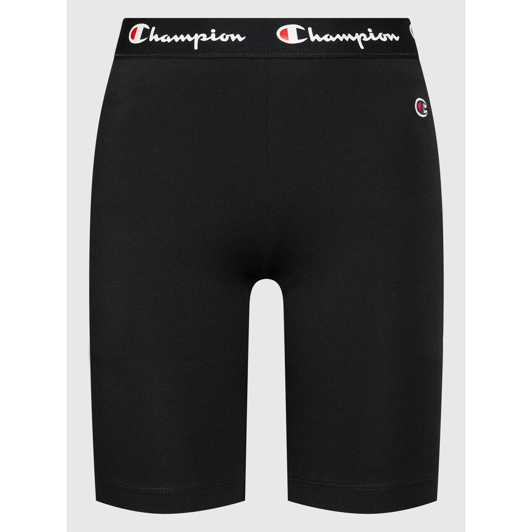 Champion Sport rövidnadrág Script Logo Waist Cycling 112862 Fekete Athletic Fit - Pepit.hu