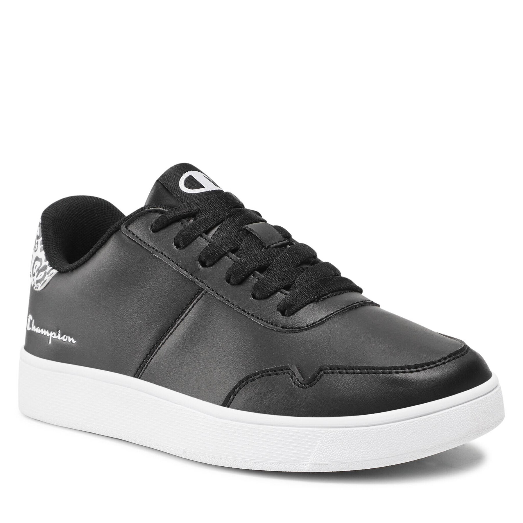 Champion Sportcipő Low Cut Shoe Classic Match S11407-CHA-KK001 Fekete - Pepit.hu