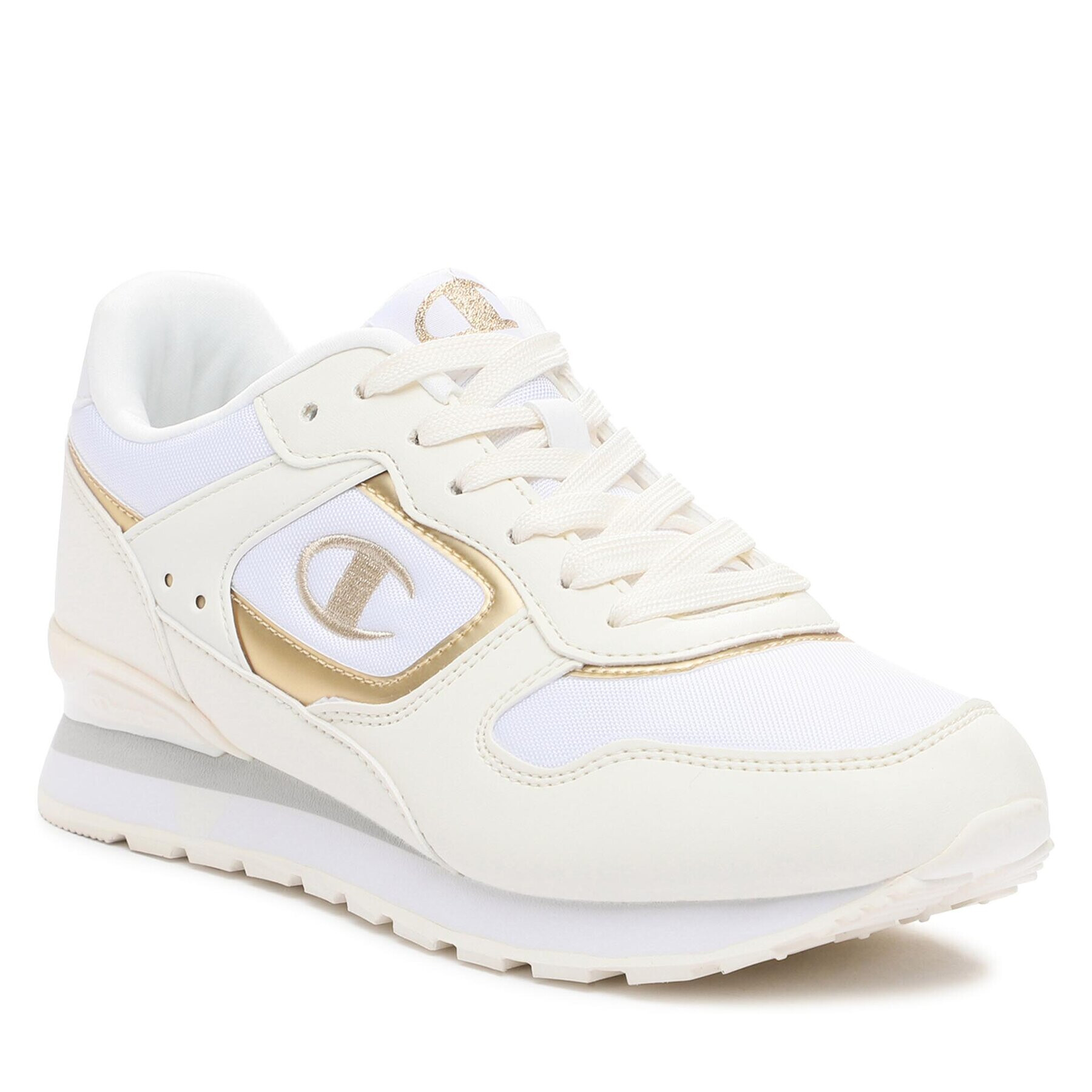 Champion Sportcipő Run 85 Shiny Low Cut Shoe S11644-WW002 Fehér - Pepit.hu