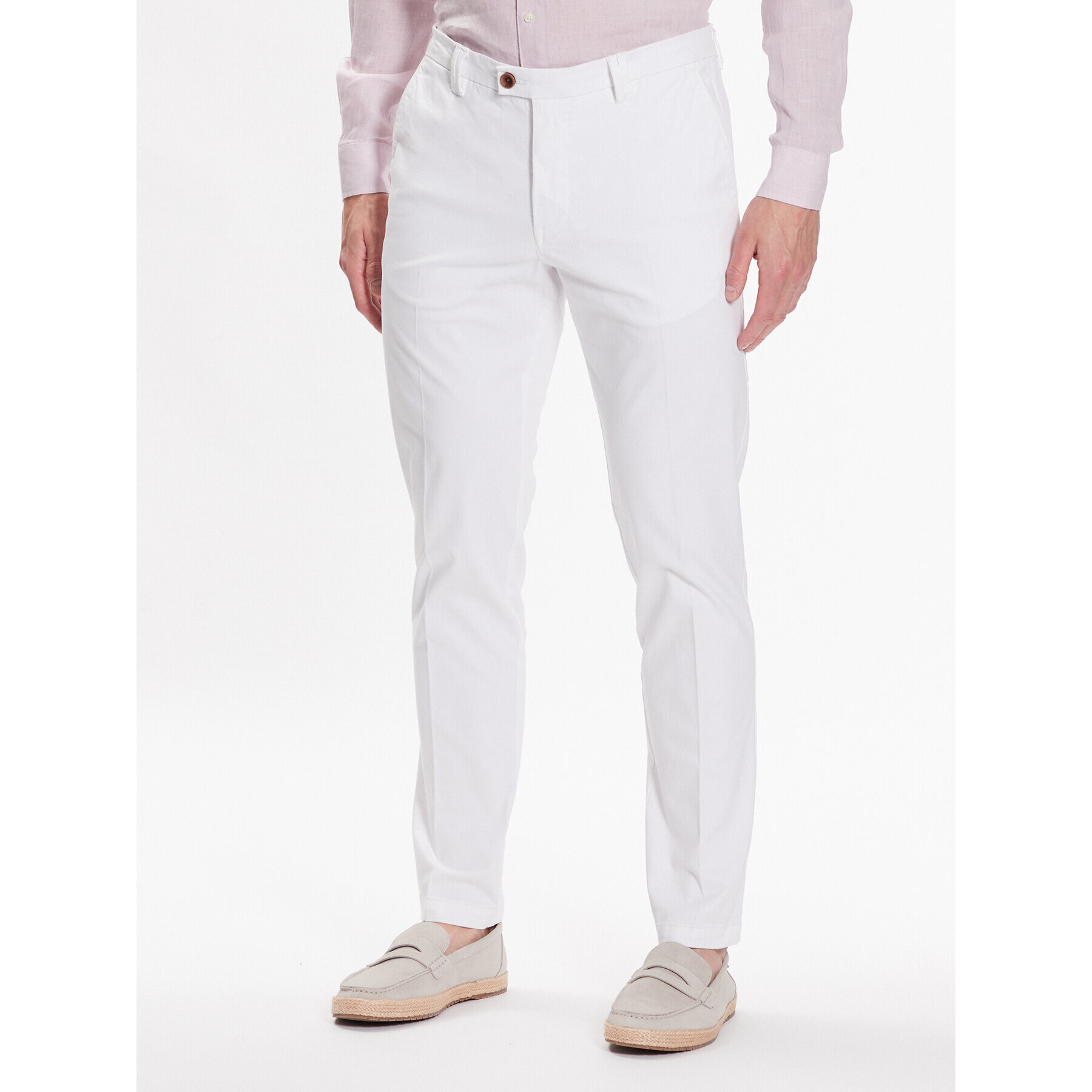 CINQUE Chinos Ciwood_2 2051 Fehér Slim Fit - Pepit.hu