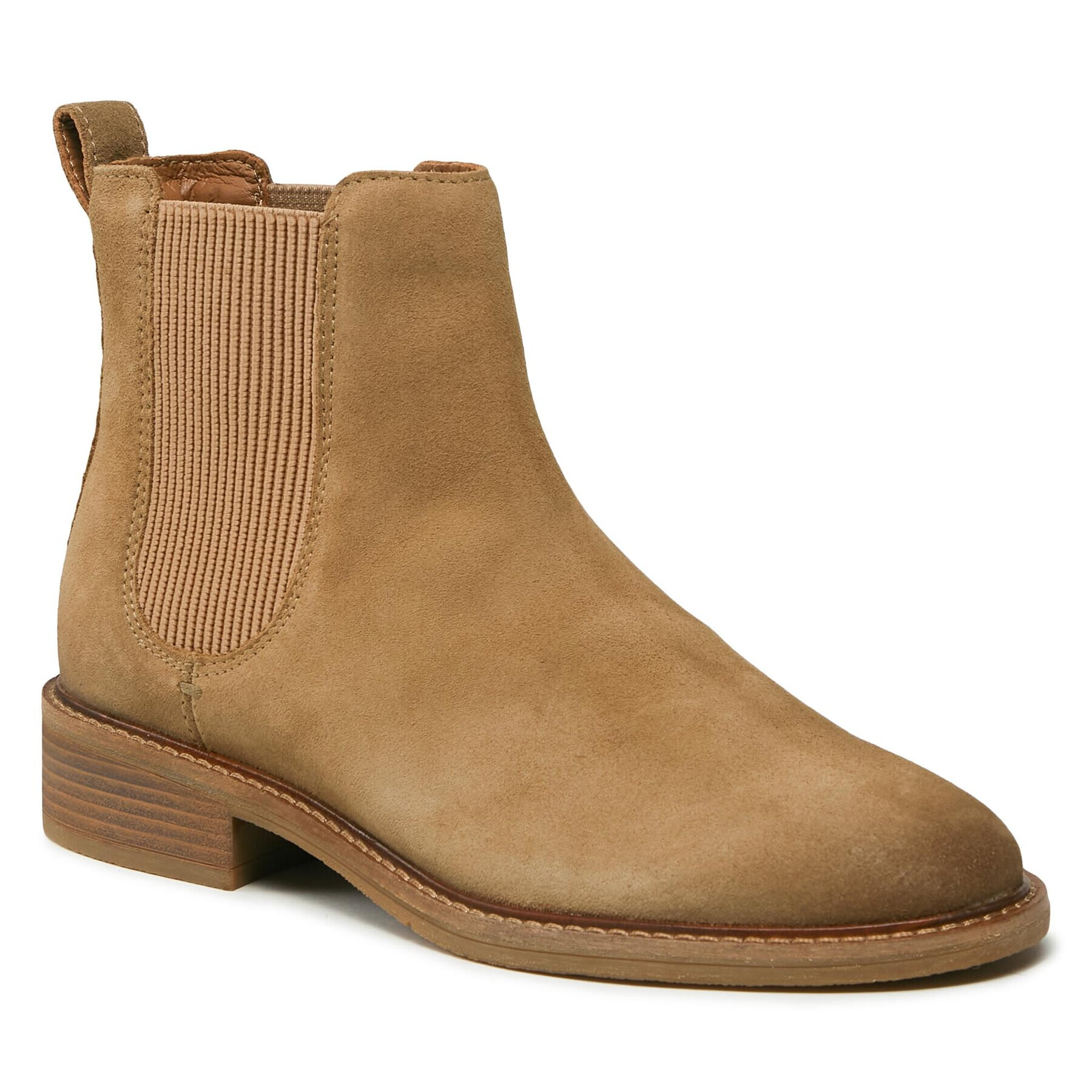 Clarks Bokacsizma Cologne Arlo 2 261747684 Bézs - Pepit.hu