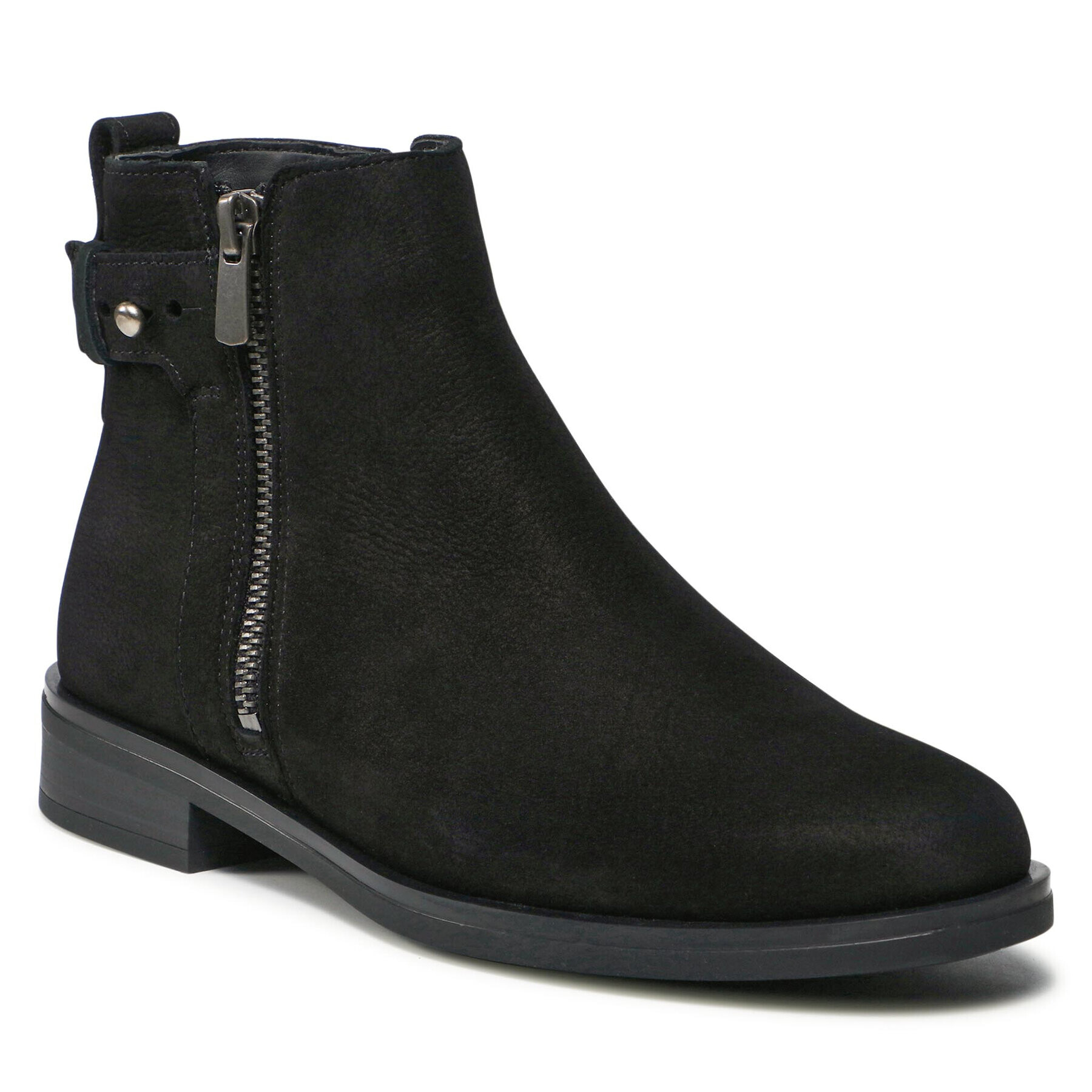 Clarks Bokacsizma Memi Lo 261621704 Fekete - Pepit.hu