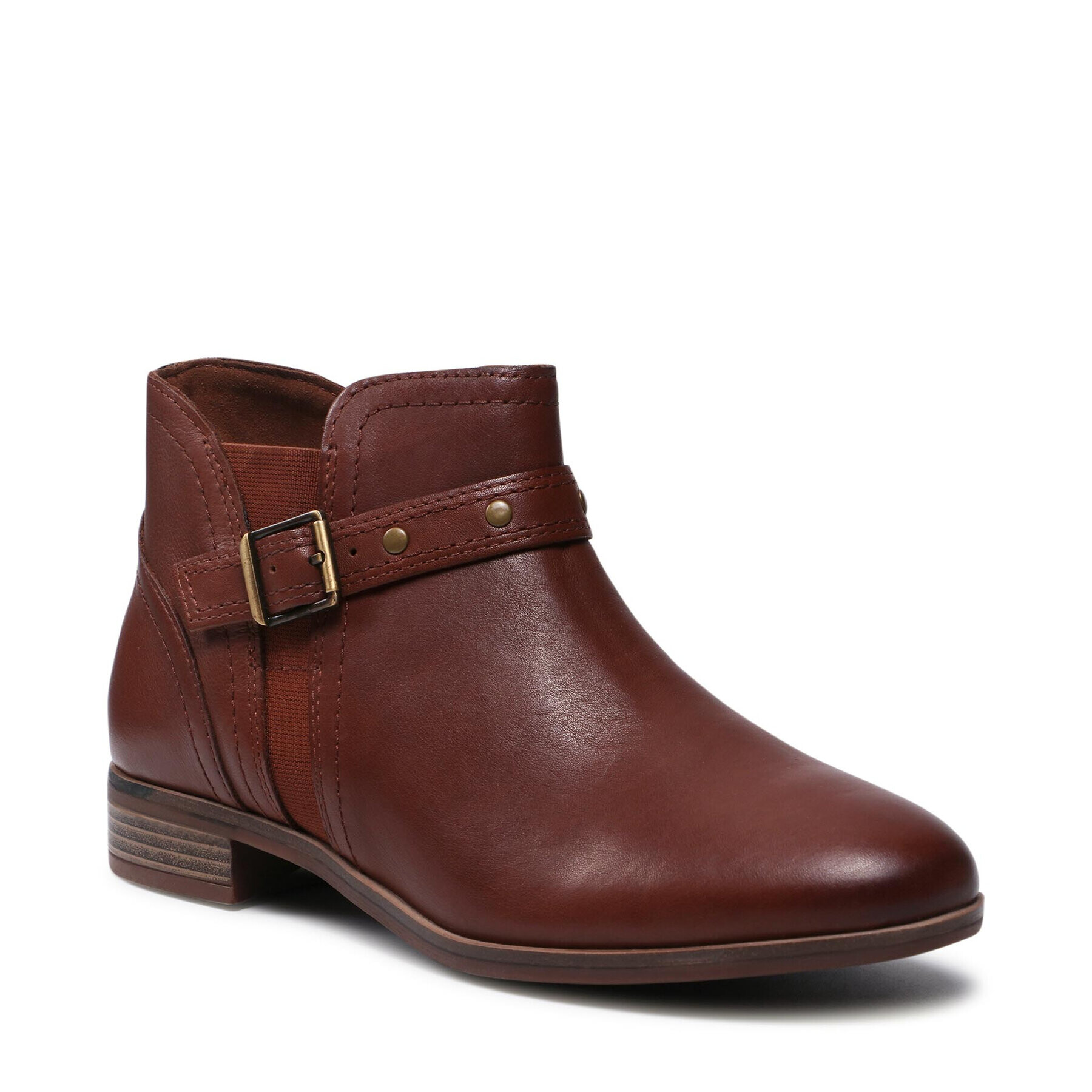 Clarks Bokacsizma Trish Strap 261636144 Barna - Pepit.hu