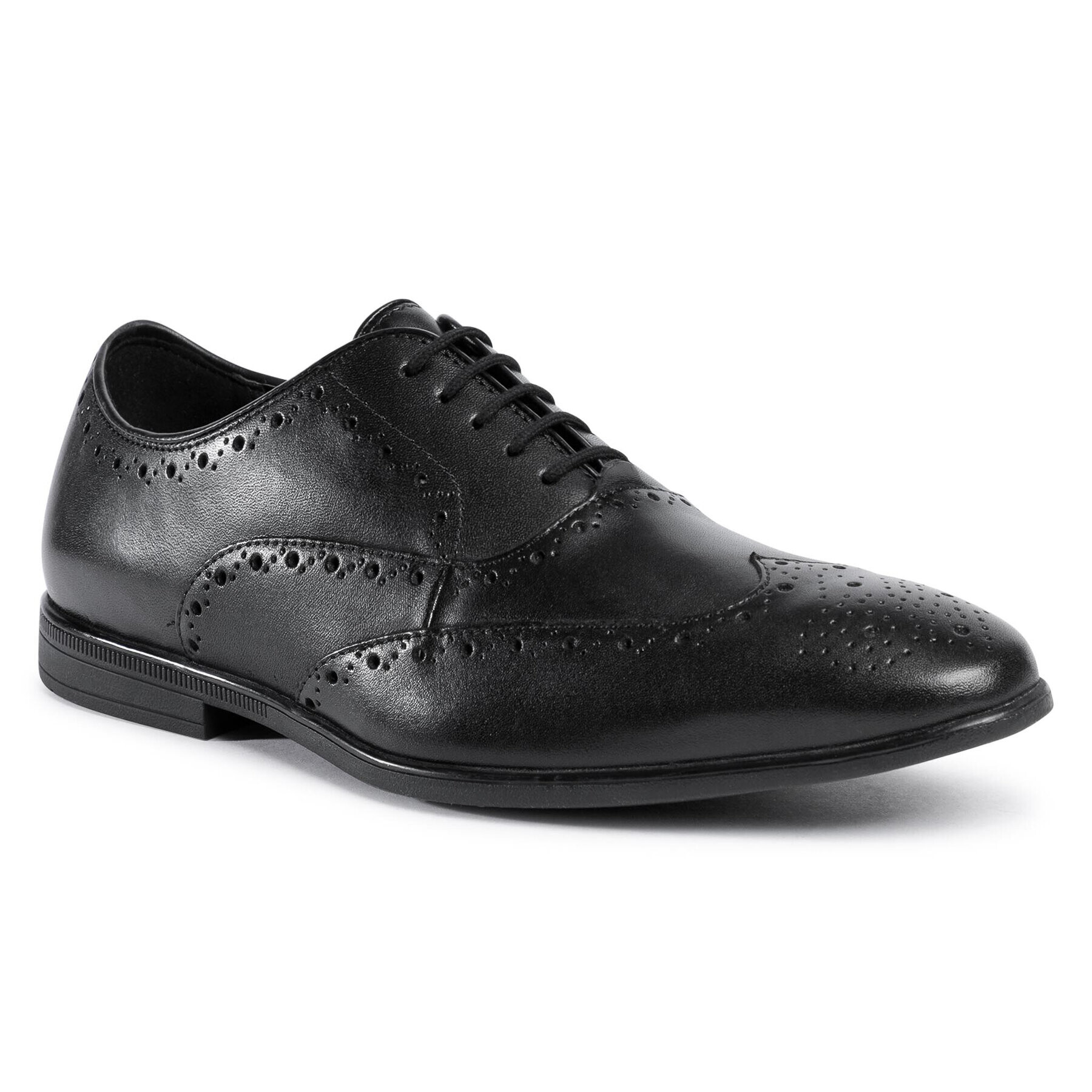 Clarks Félcipő Bampton Rhodes 261521117 Fekete - Pepit.hu