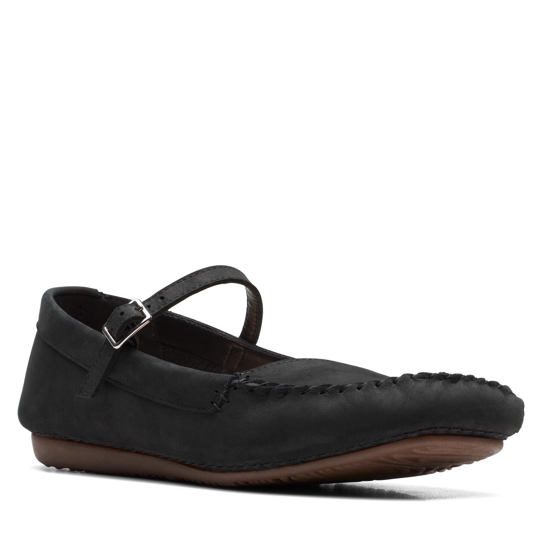 Clarks Félcipő Freckle Bar 26170595 Fekete - Pepit.hu