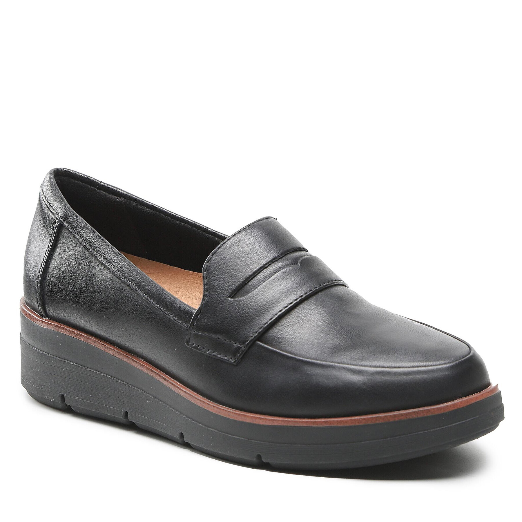 Clarks Félcipő Shaylin Step 261535894 Fekete - Pepit.hu