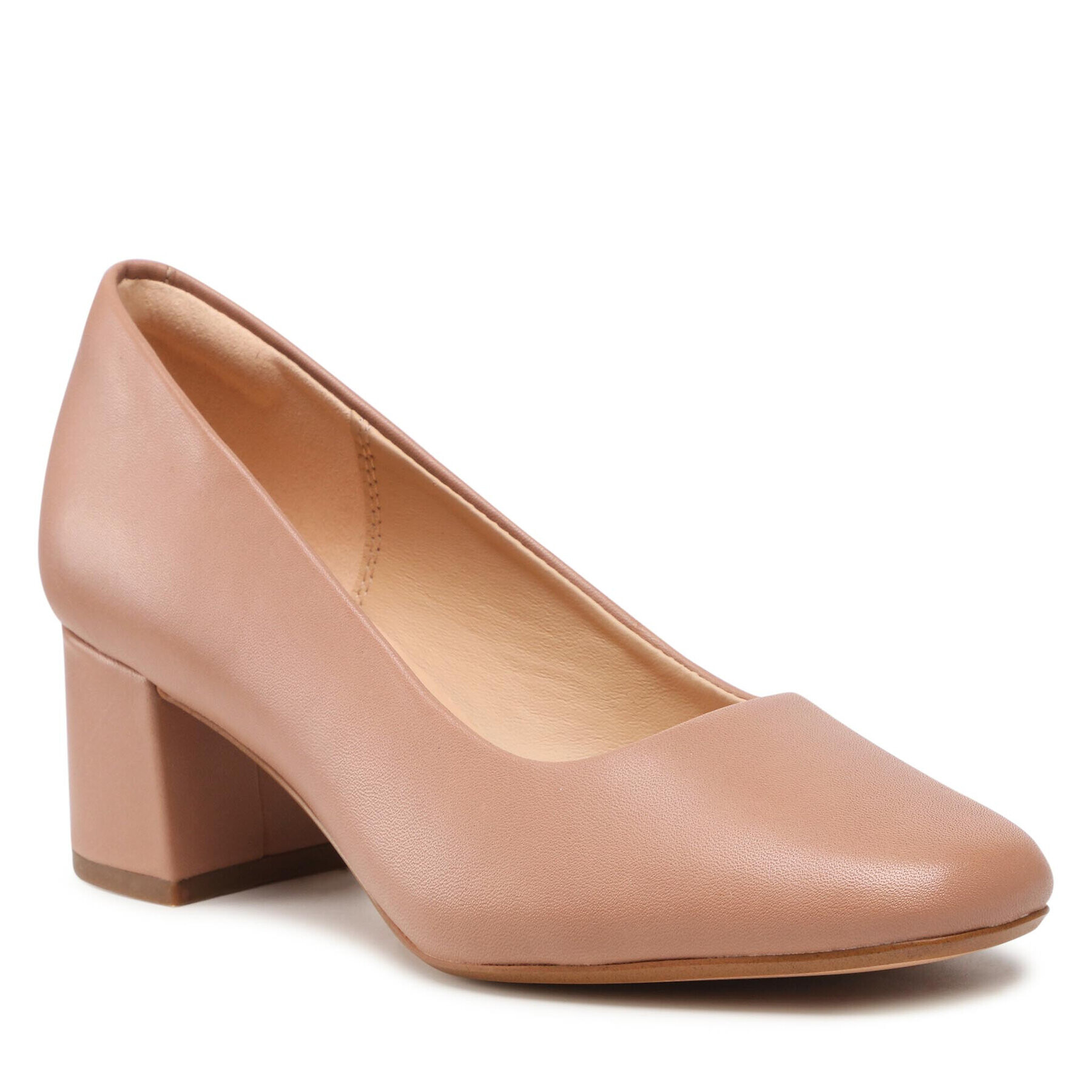 Clarks Félcipő Sheer55 Court 261659494 Bézs - Pepit.hu