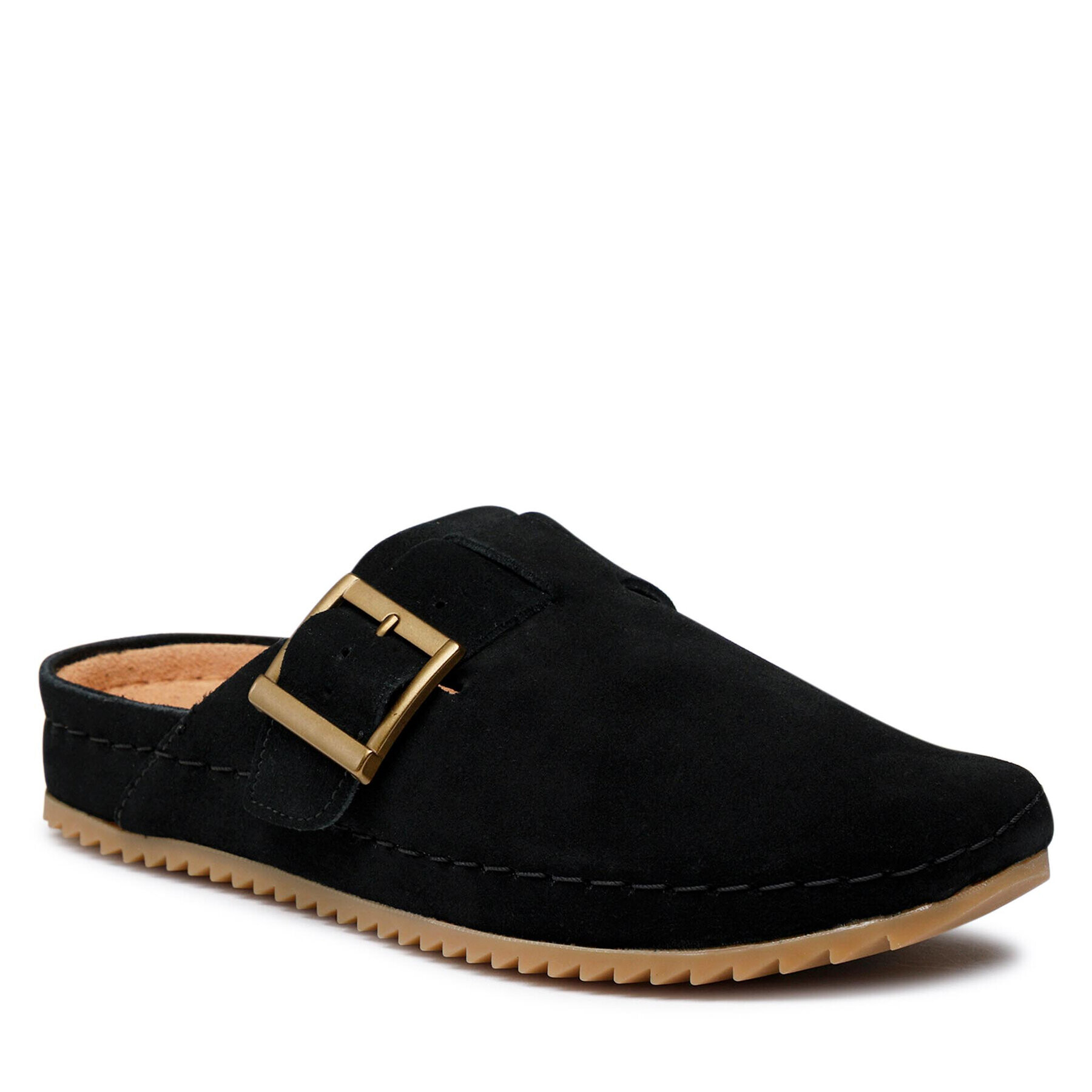 Clarks Papucs Brookleigh Mule 261661924 Fekete - Pepit.hu