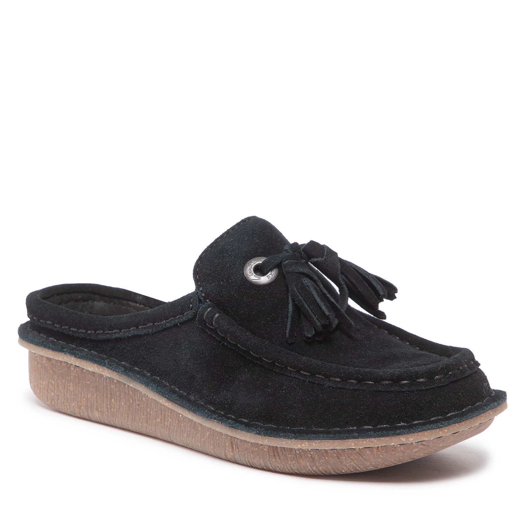 Clarks Papucs Funny Clog 261643854 Fekete - Pepit.hu