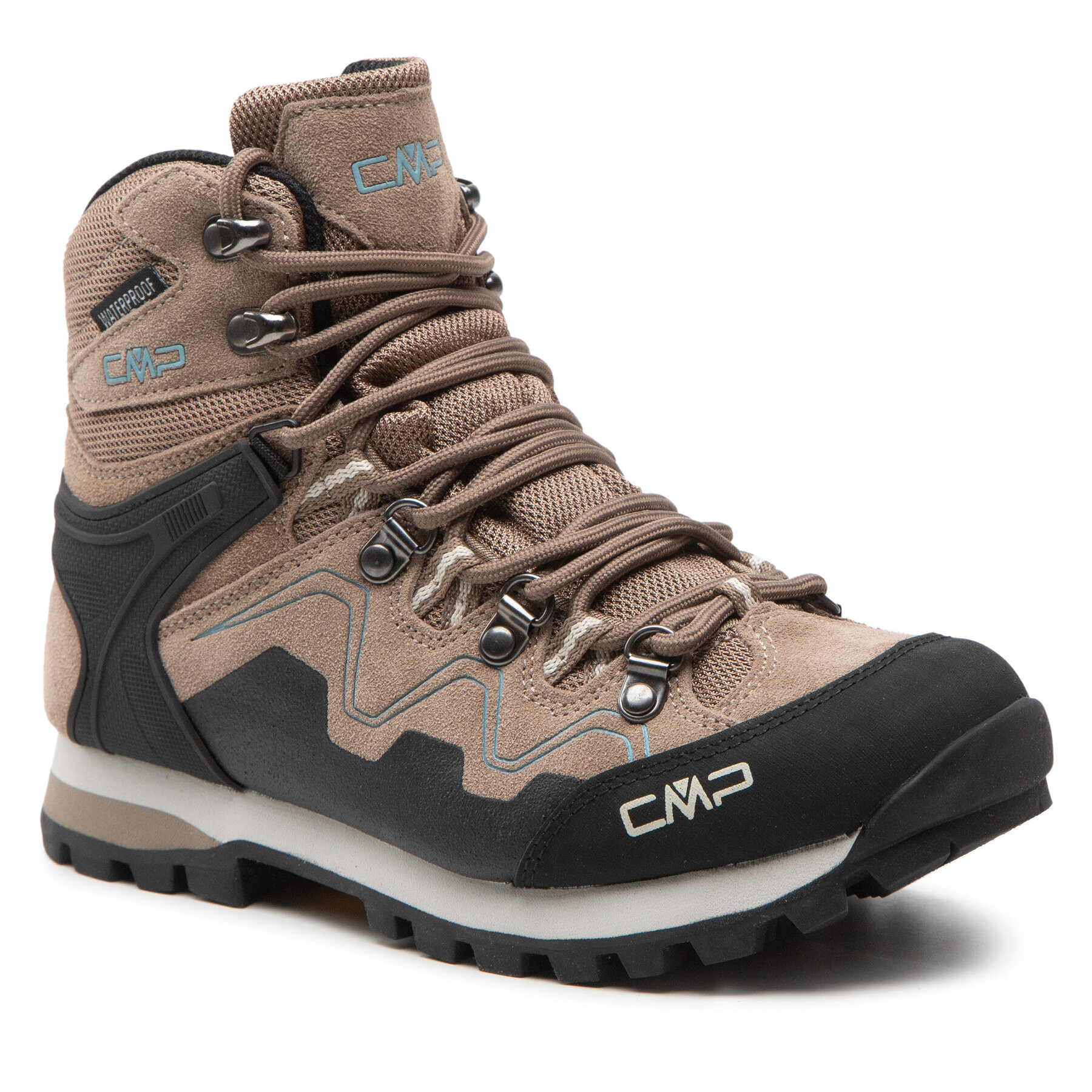 CMP Bakancs Athunis Mid Wmn Trekking Shoe Wp 31Q4976 Bézs - Pepit.hu