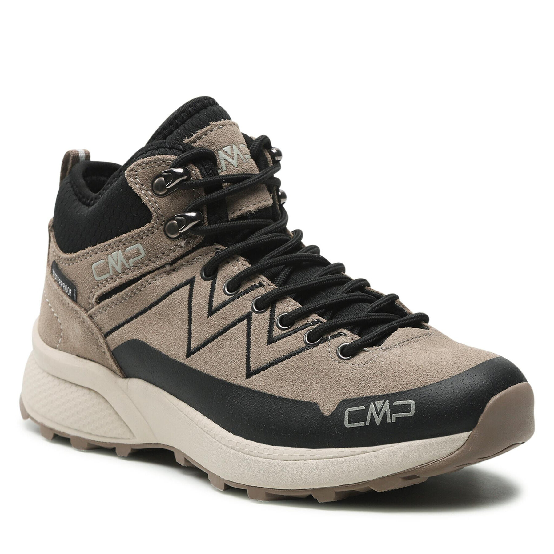 CMP Bakancs Kaleepso Mid Hiking Shoe Wp 31Q4916 Bézs - Pepit.hu