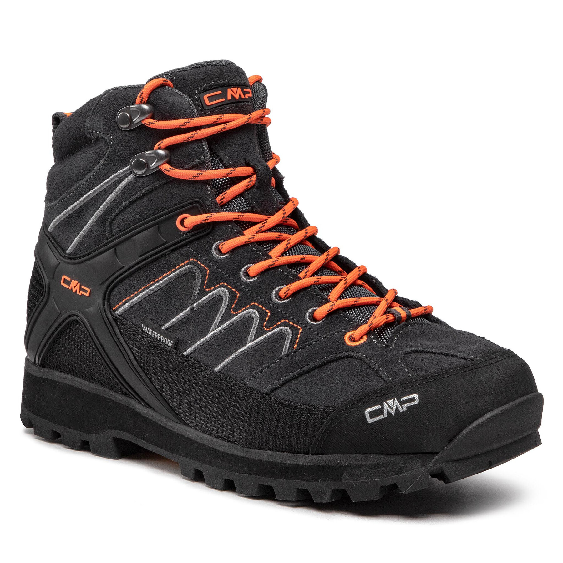 CMP Bakancs Moon Mid Trekking Shoe Wp 31Q4797 Fekete - Pepit.hu