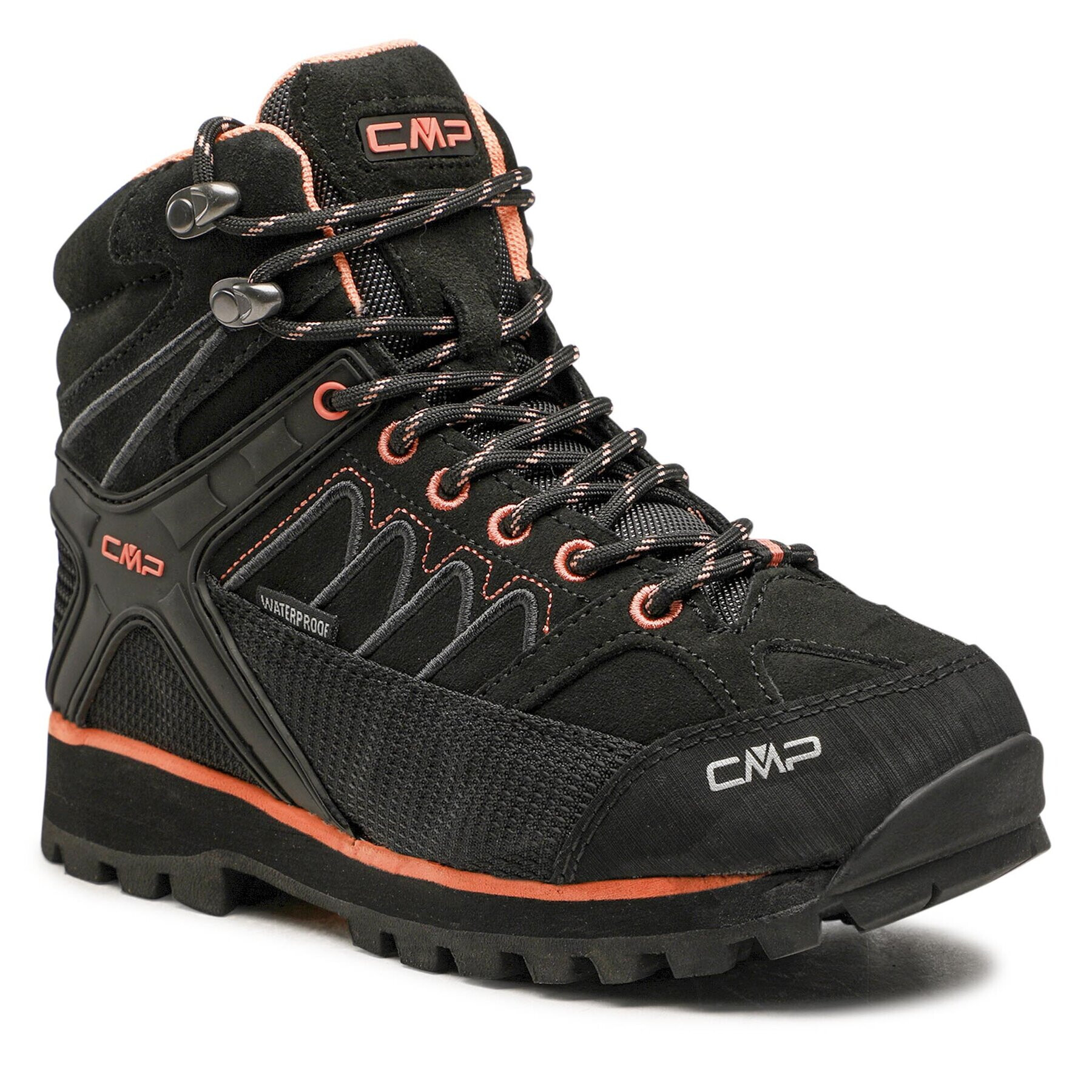 CMP Bakancs Moon Mid Wmn Trekking Shoe Wp 31Q4796 Fekete - Pepit.hu