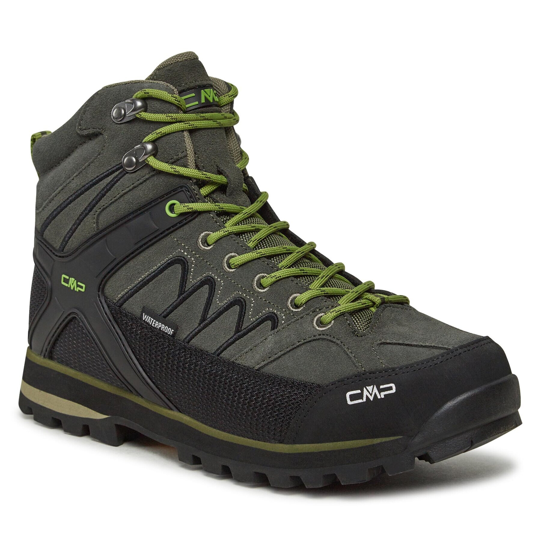 CMP Bakancs Moon Mid Wp Waterproof 31Q4797 Zöld - Pepit.hu