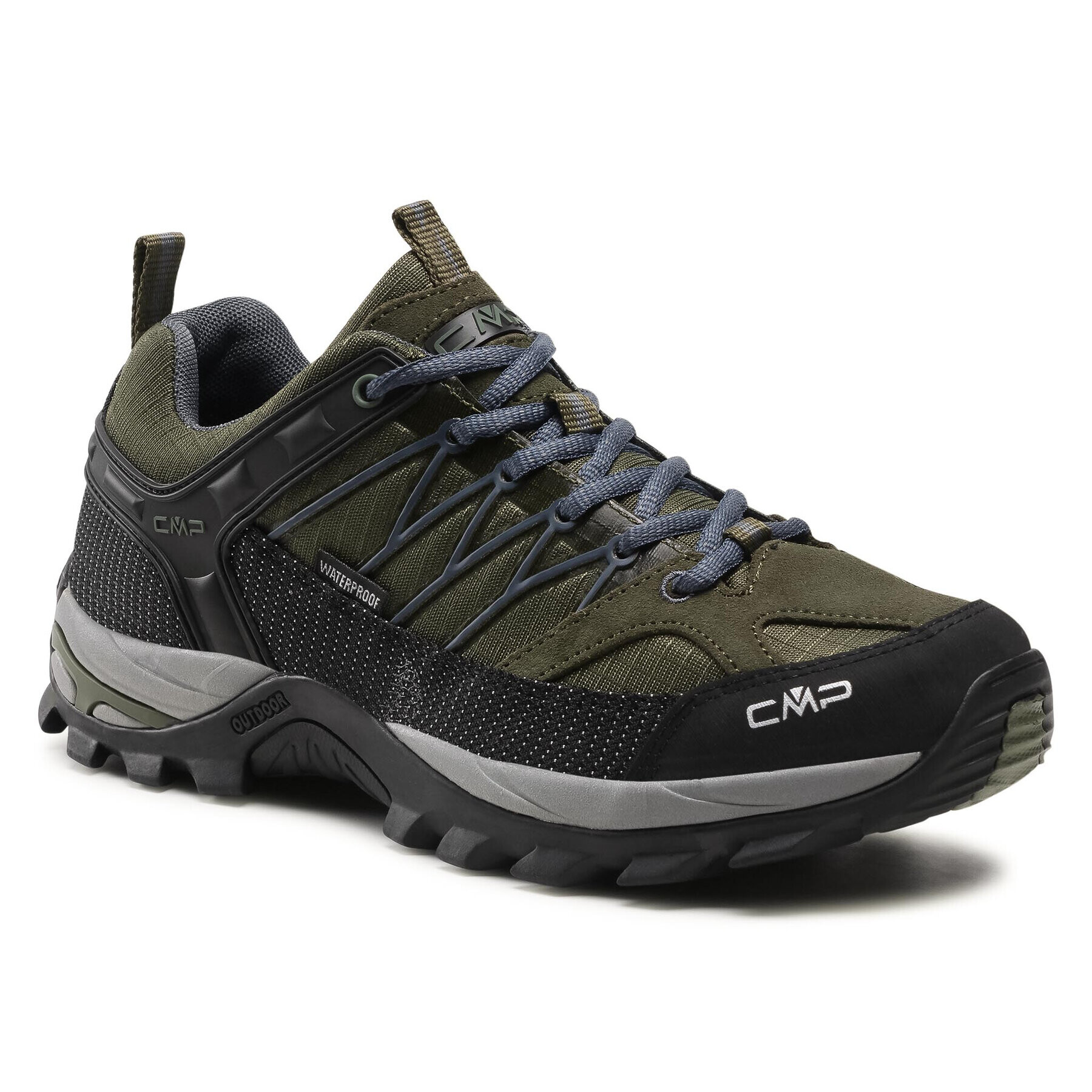 CMP Bakancs Rigel Low Trekking Shoe Wp 3Q54457 Zöld - Pepit.hu