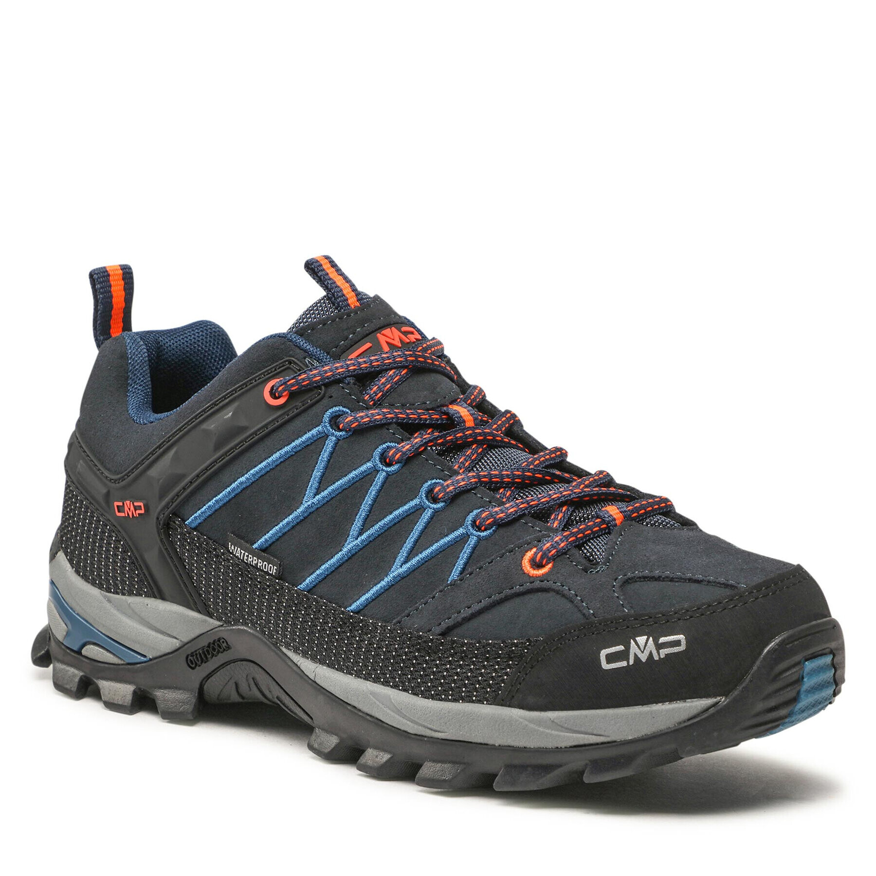 CMP Bakancs Rigel Low Trekking Shoes Wp 3Q13247 Sötétkék - Pepit.hu