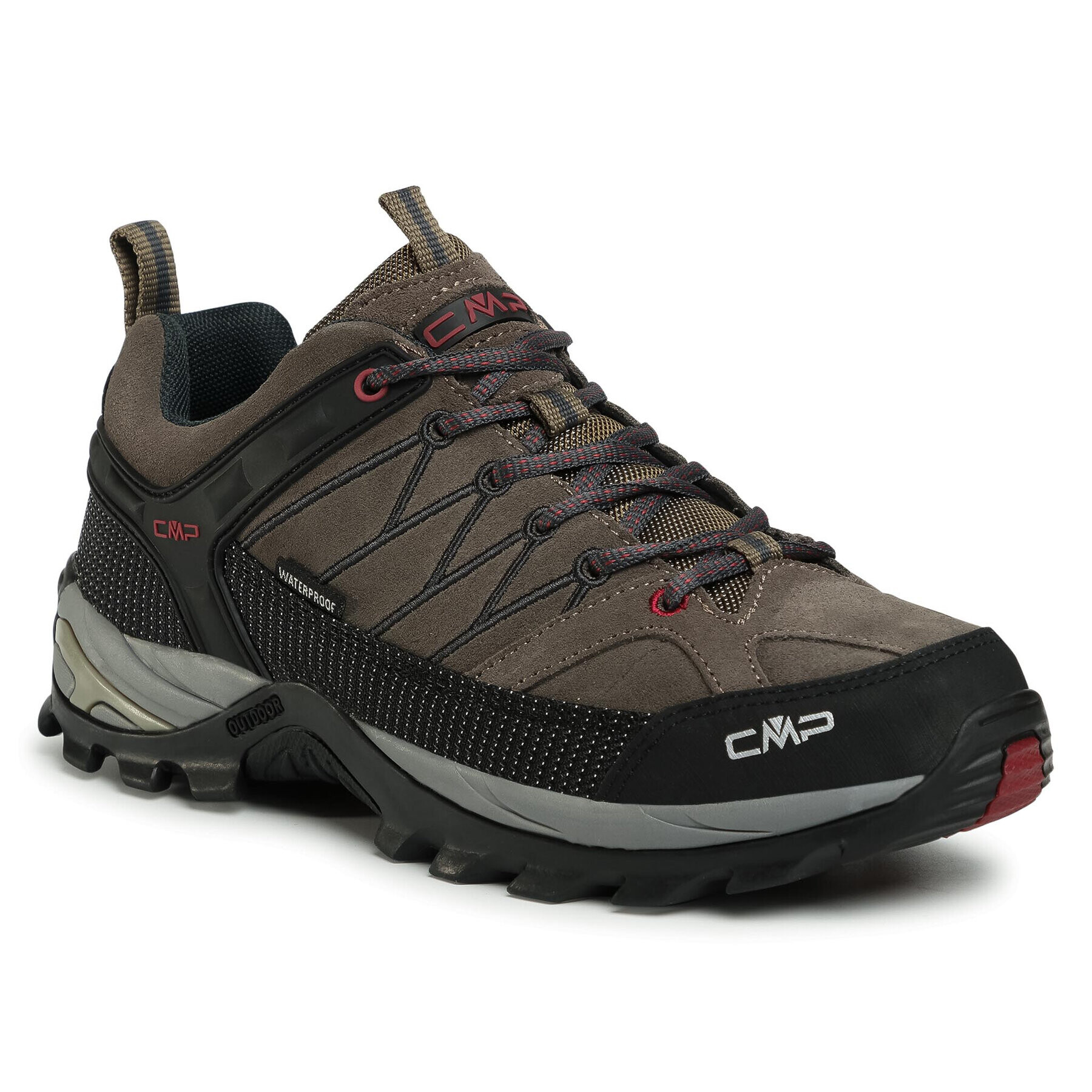 CMP Bakancs Rigel Low Trekking Shoes Wp 3Q13247 Szürke - Pepit.hu