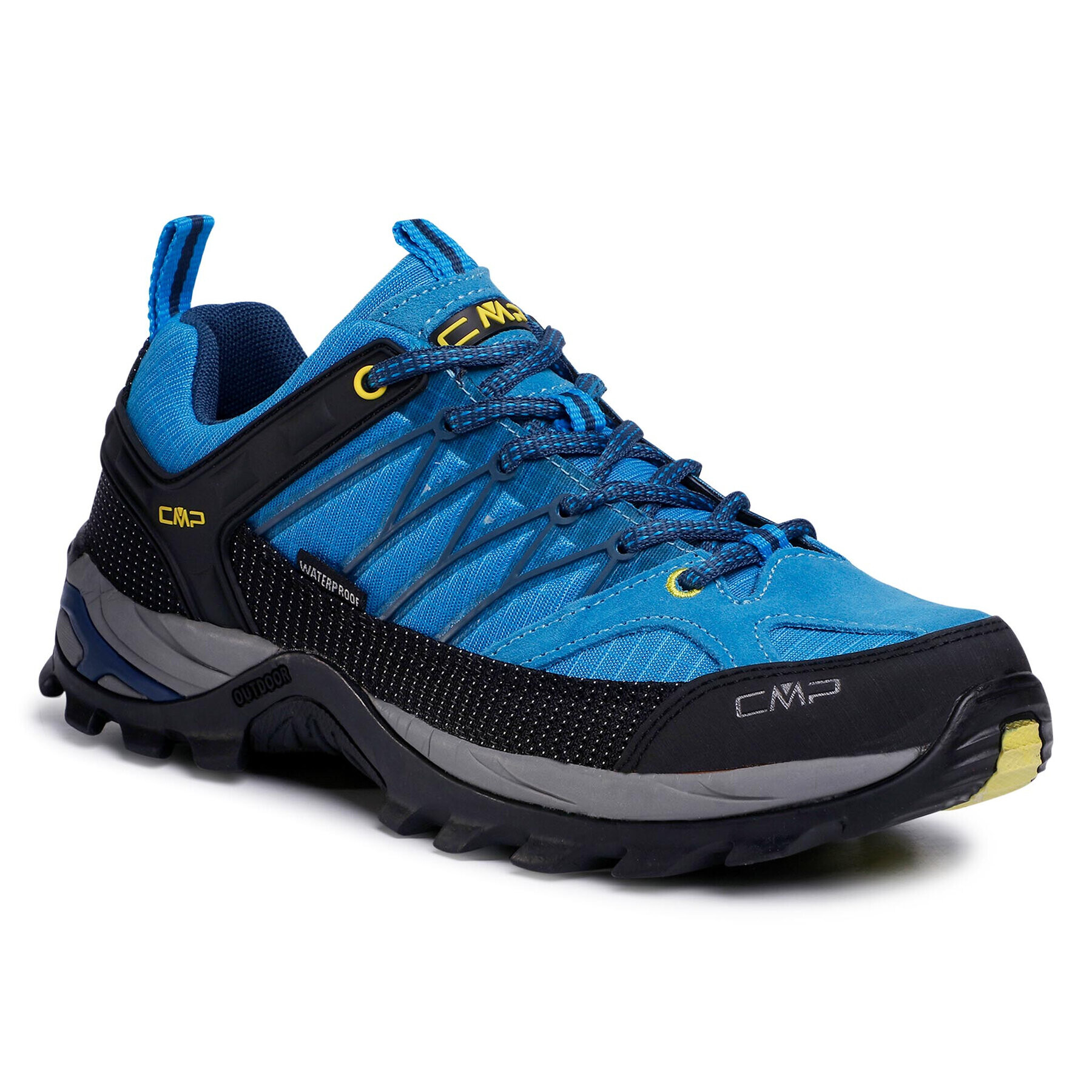 CMP Bakancs Rigel Low Trekking Shoes Wp 3Q54457 Kék - Pepit.hu