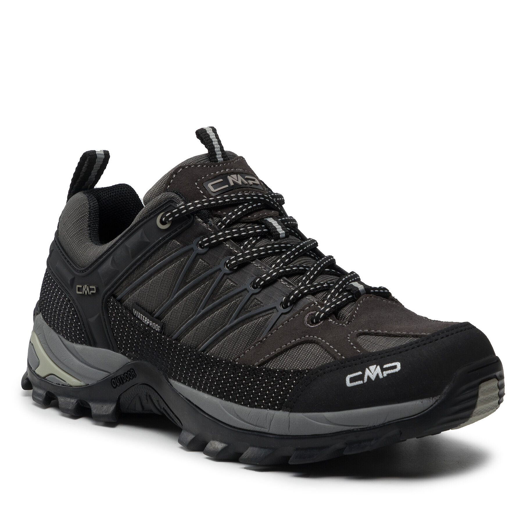 CMP Bakancs Rigel Low Trekking Shoes Wp 3Q54457 Szürke - Pepit.hu