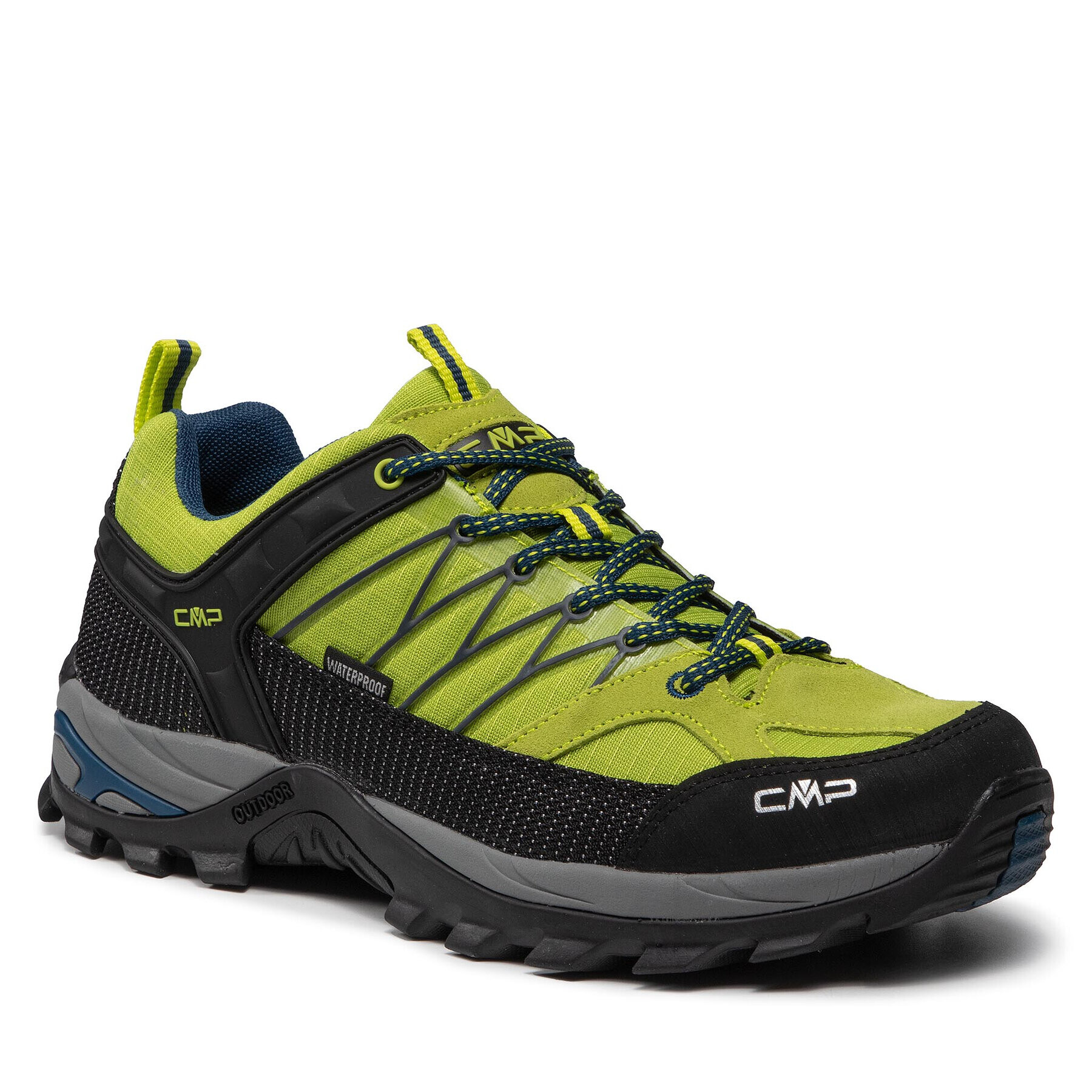 CMP Bakancs Rigel Low Trekking Shoes Wp 3Q54457 Zöld - Pepit.hu