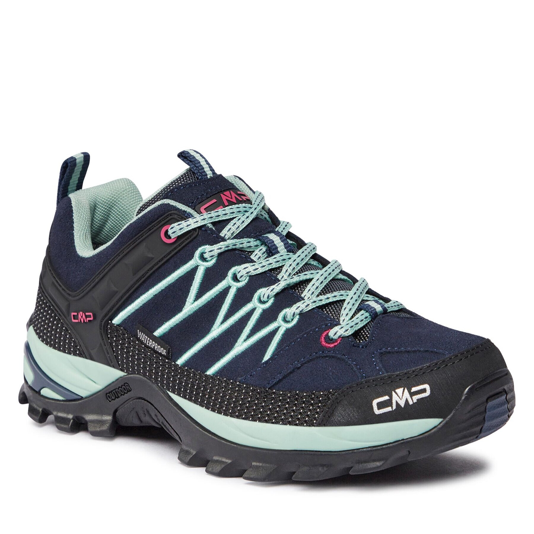 CMP Bakancs Rigel Low Wmn Treking Shoe Wp 3Q13246 Kék - Pepit.hu