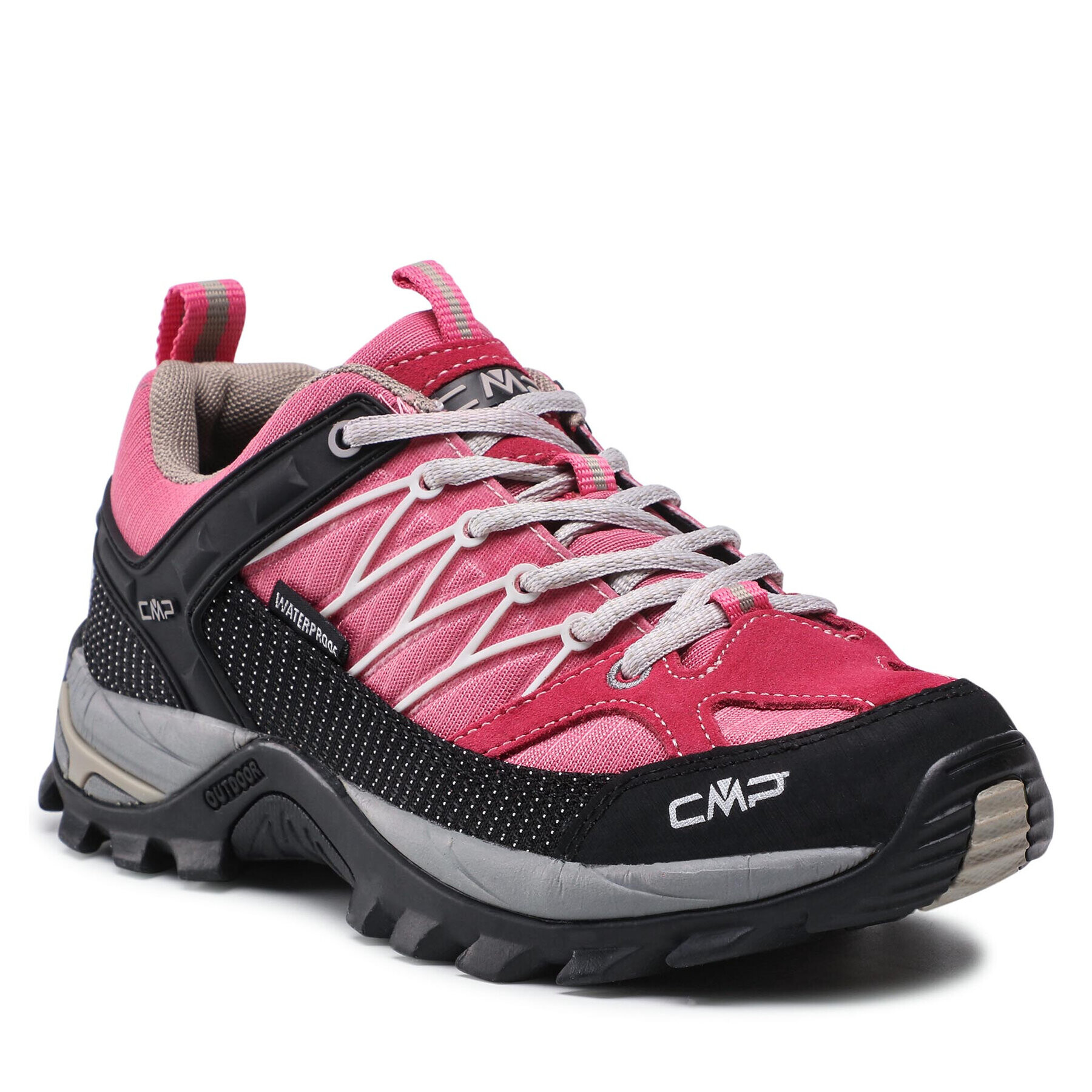 CMP Bakancs Rigel Low Wmn Trekking Shoe Wp 3Q54456 Rózsaszín - Pepit.hu