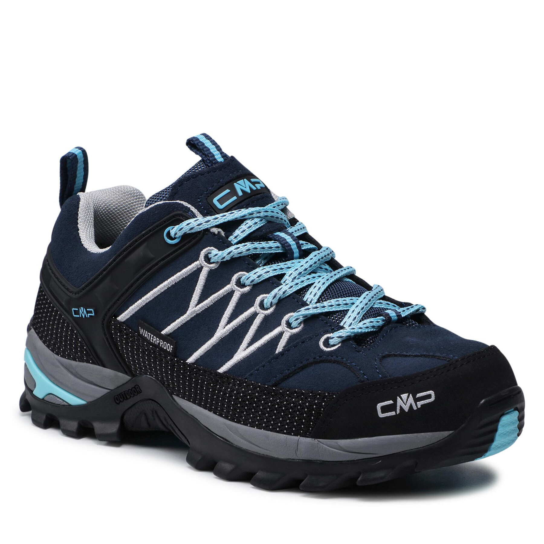 CMP Bakancs Rigel Low Wmn Trekking Shoes Wp 3Q13246 Sötétkék - Pepit.hu