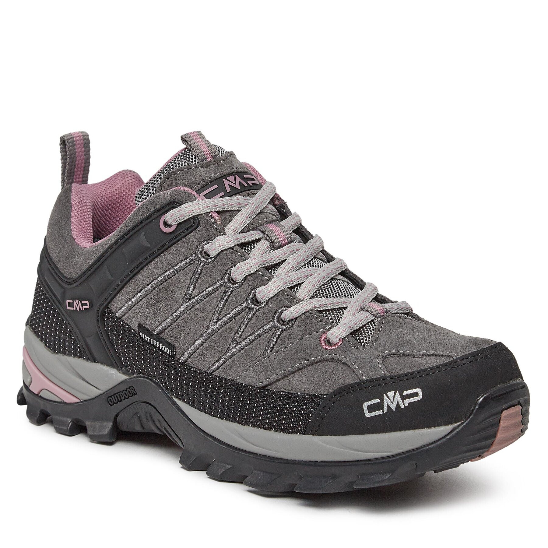 CMP Bakancs Rigel Low Wmn Trekking Shoes Wp 3Q13246 Szürke - Pepit.hu