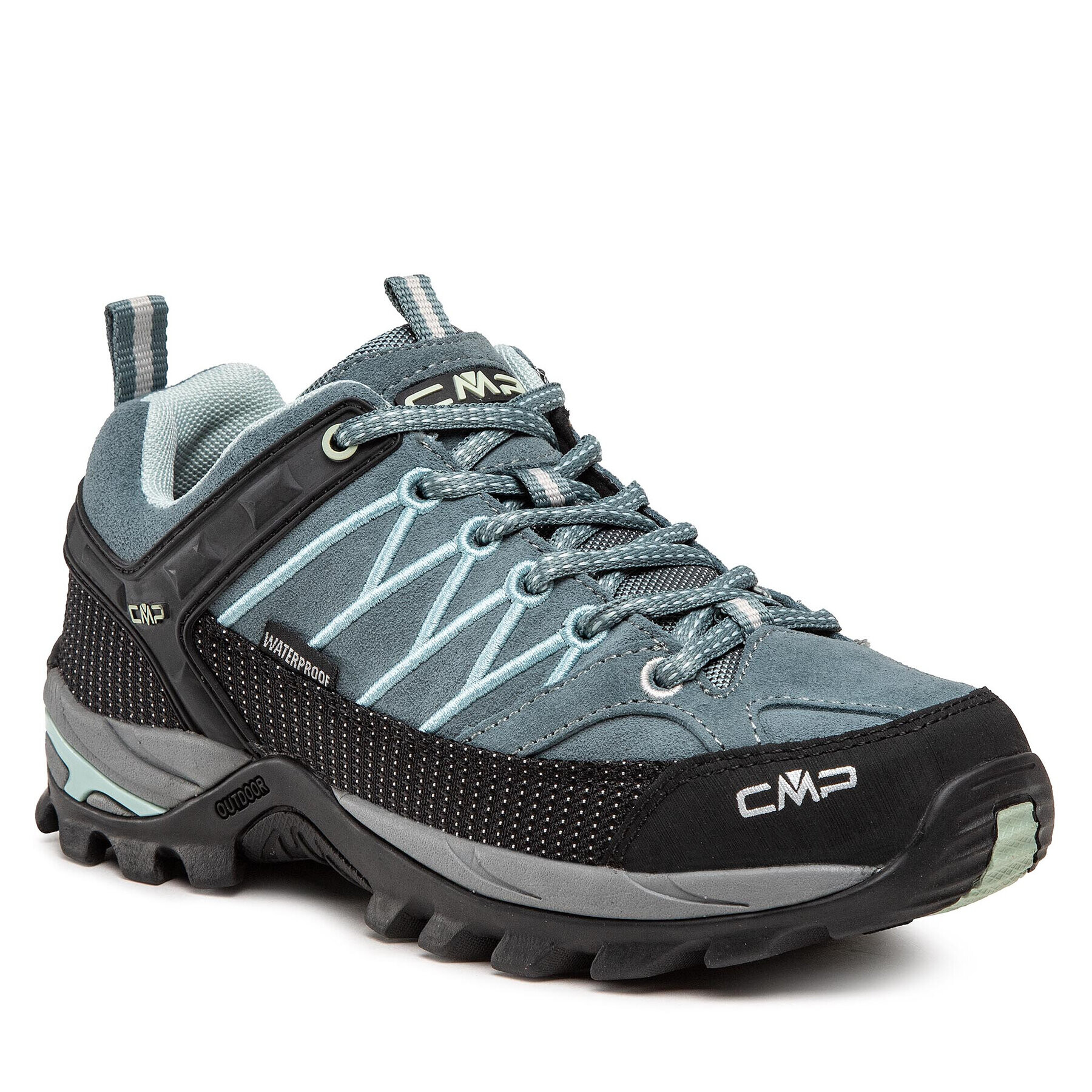 CMP Bakancs Rigel Low Wmn Trekking Shoes Wp 3Q13246 Zöld - Pepit.hu